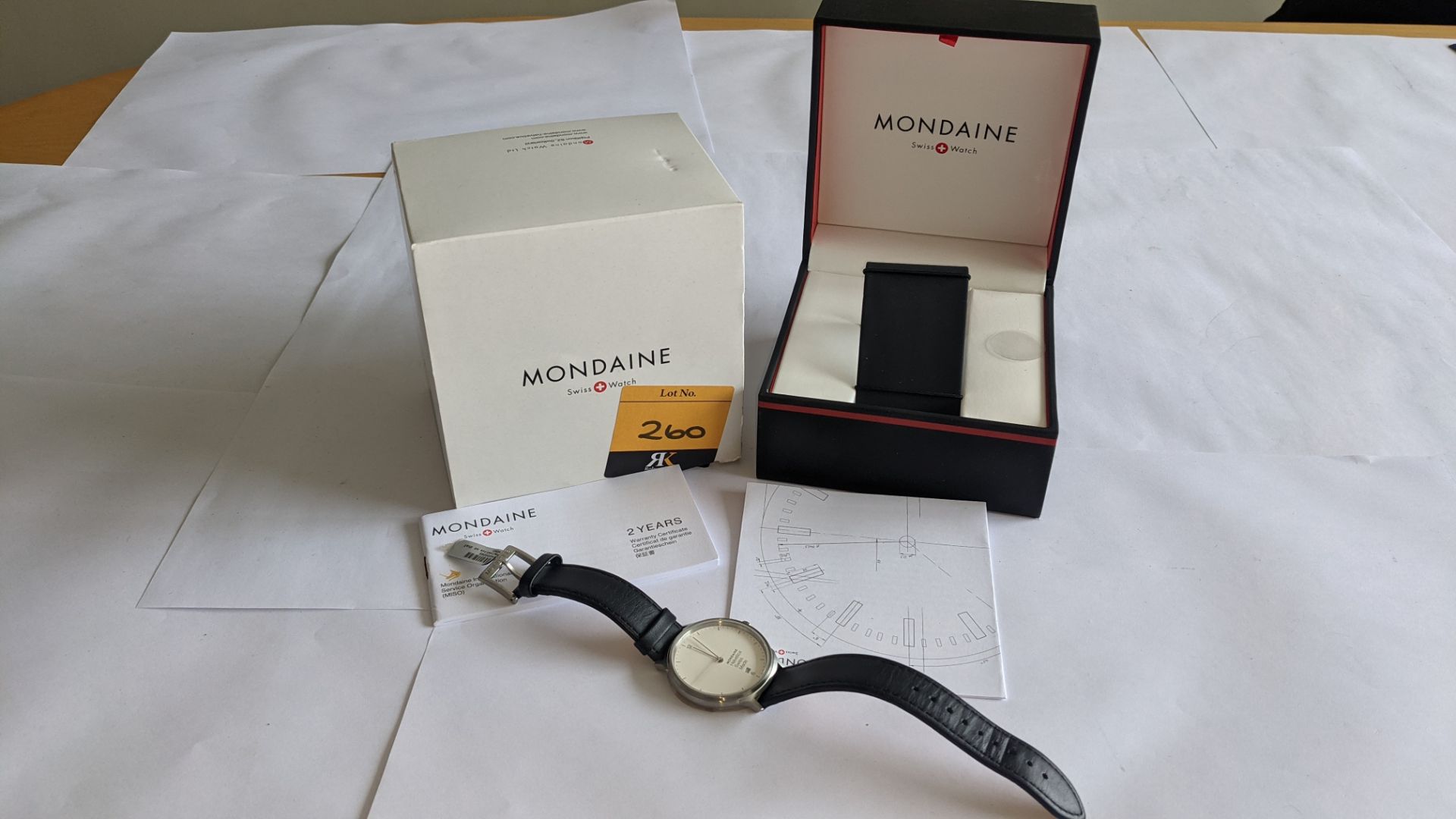 Mondaine Helvetica Swiss made watch, product code MH1L2210LG. RRP £265. Stainless steel, 3 ATM, sap - Image 3 of 18