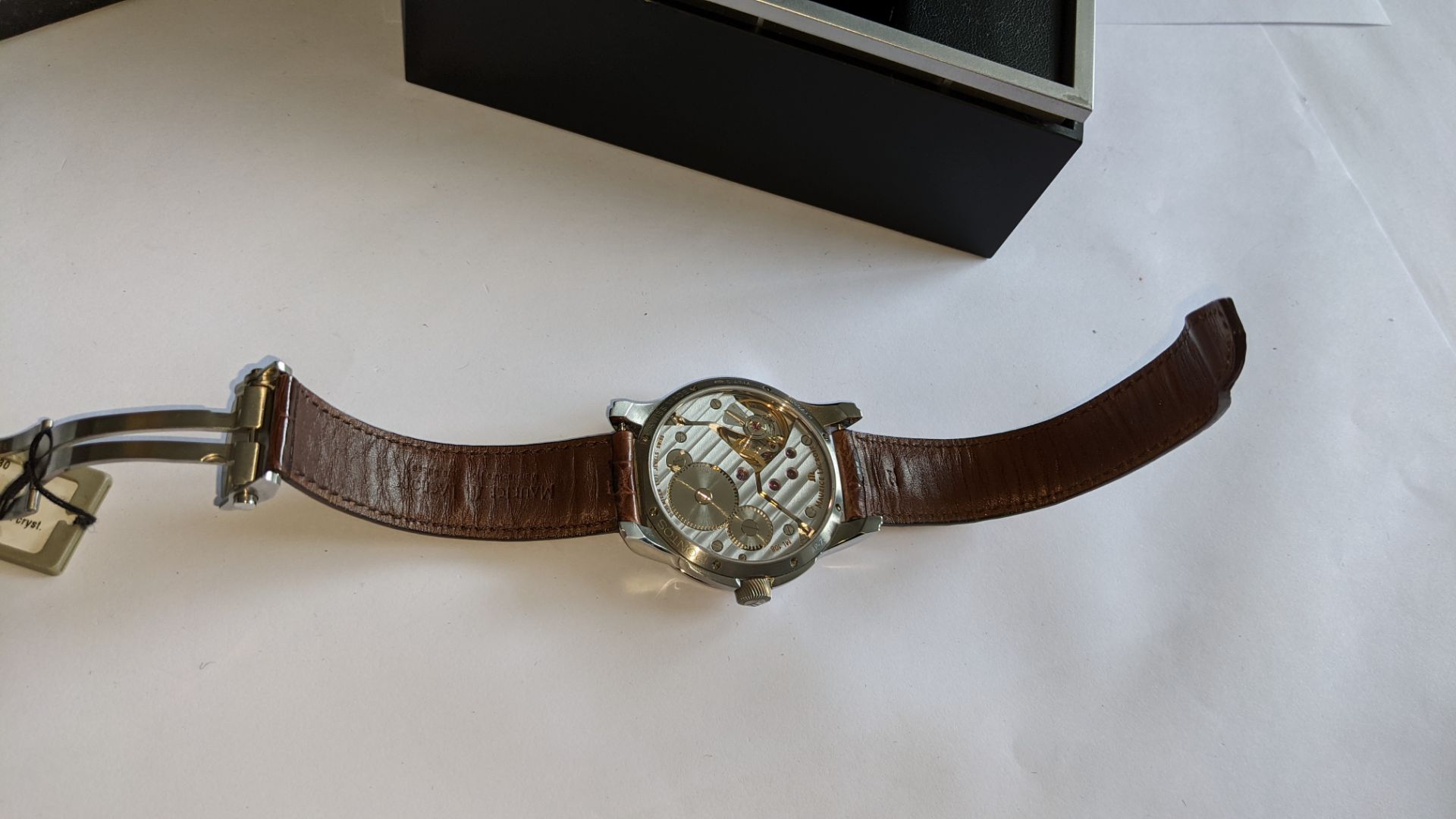 Maurice Lacroix watch with large display back marked PT7558 on the rear. Water resistant 50M. RRP £ - Image 15 of 27