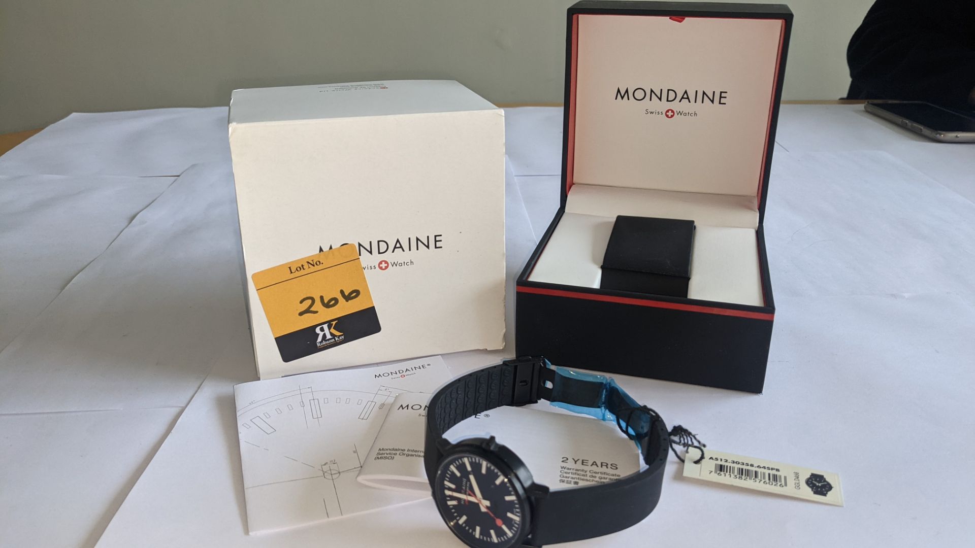 Mondaine watch, product code A512.30358.64SPB. RRP £450. Stainless steel, 3 ATM water resistant, sap - Image 3 of 16
