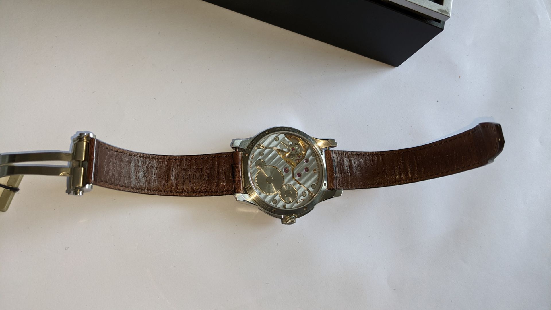 Maurice Lacroix watch with large display back marked PT7558 on the rear. Water resistant 50M. RRP £ - Image 16 of 27