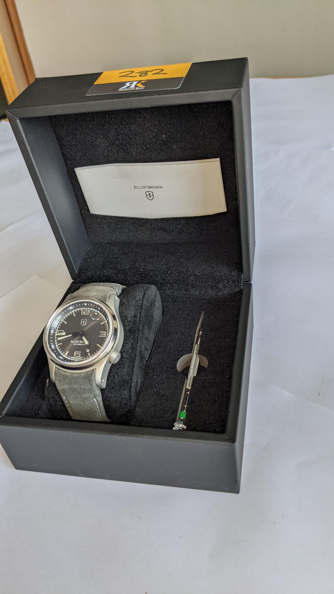 Elliott Brown Tyneham Limited Edition automatic watch, 5 of 500, product code 305-D05-L15. Stainles - Image 4 of 22