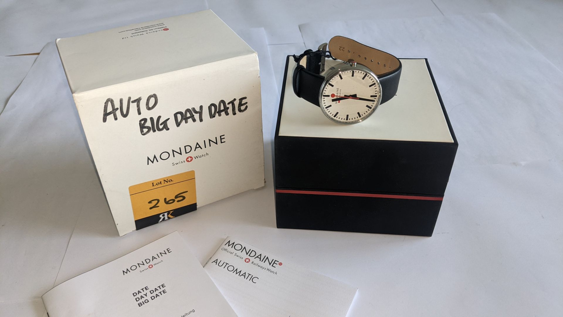 Mondaine watch, product code MSX.4211B.LB. RRP £219. Stainless steel case, water resistant. This lo - Image 17 of 17