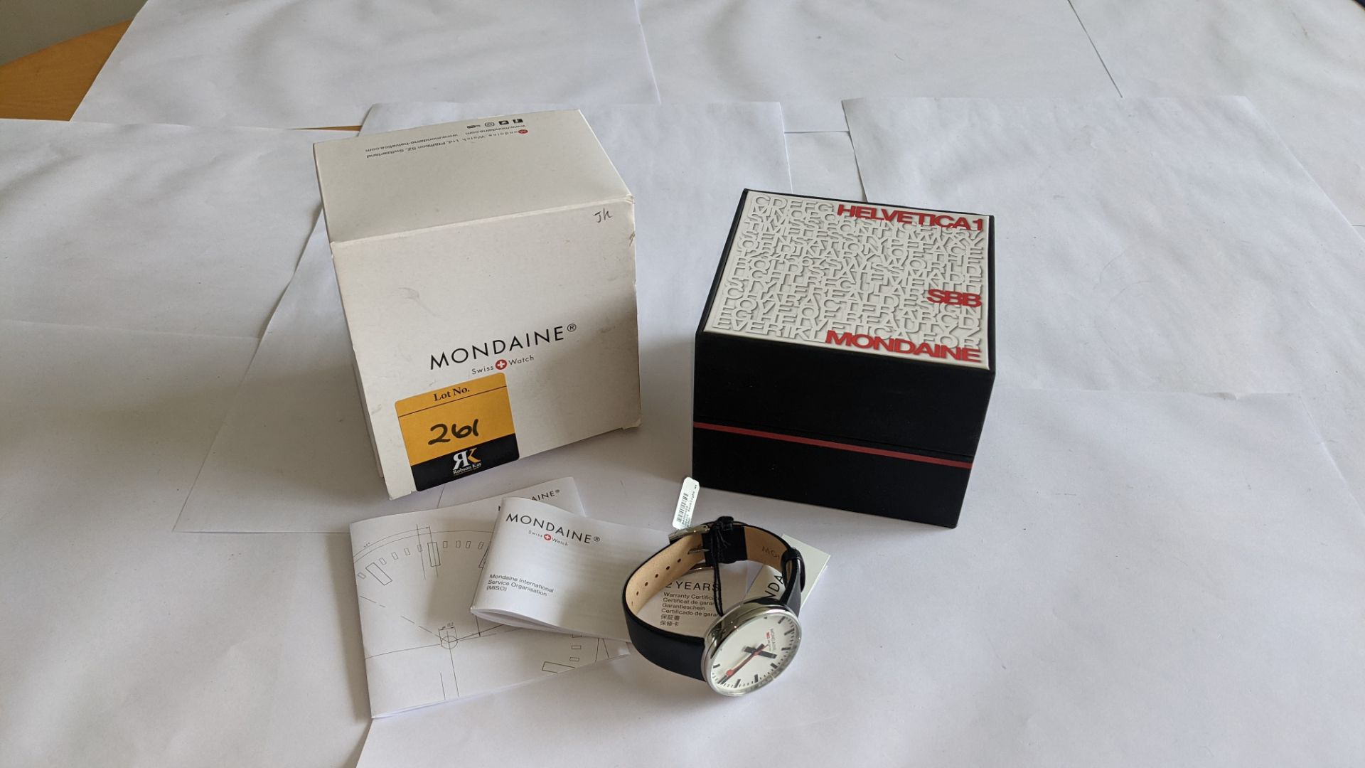 Mondaine watch, product code MSX.4211B.LB. RRP £219. Water resistant, stainless steel case. This l - Image 16 of 18