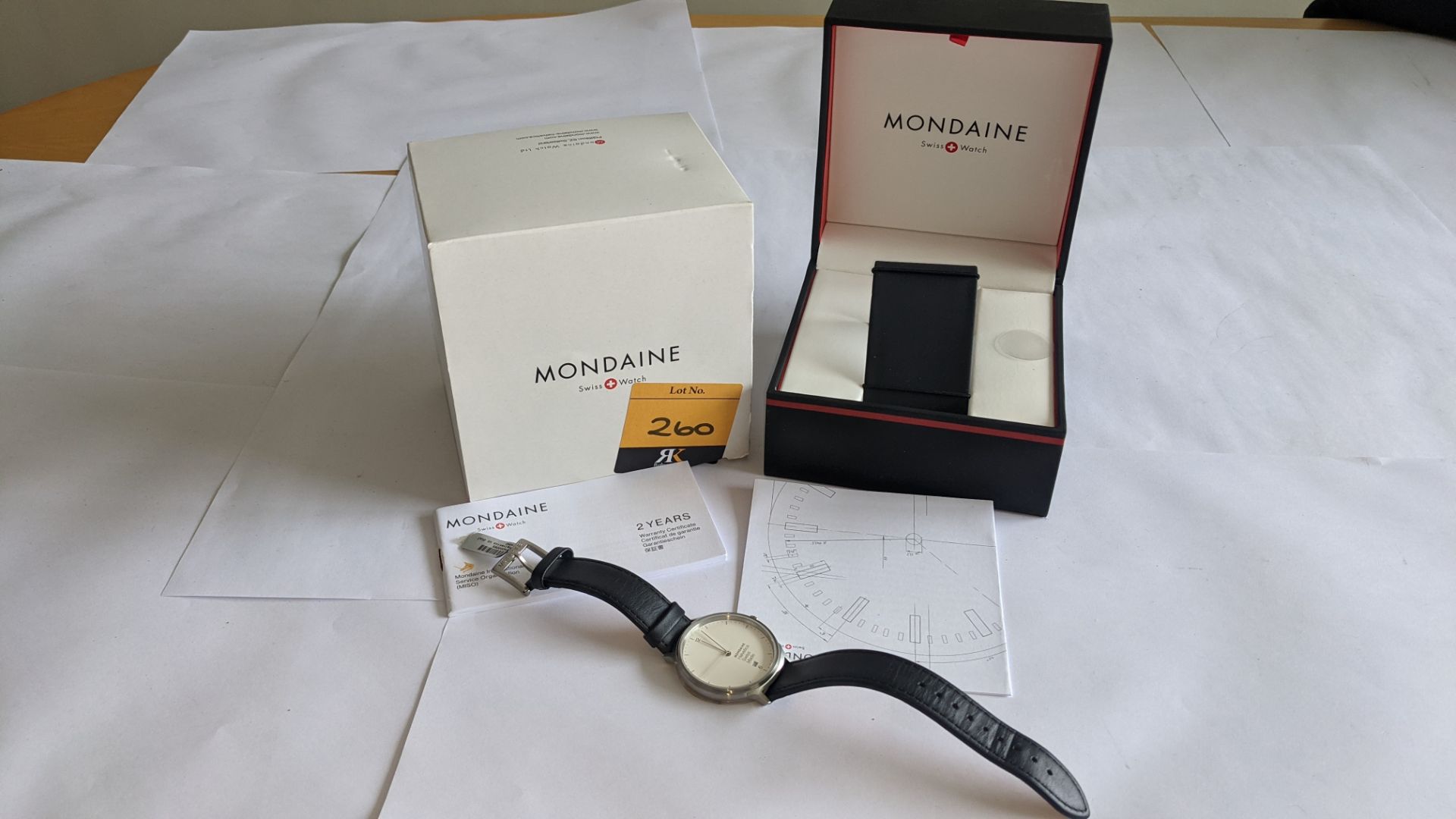 Mondaine Helvetica Swiss made watch, product code MH1L2210LG. RRP £265. Stainless steel, 3 ATM, sap - Image 2 of 18