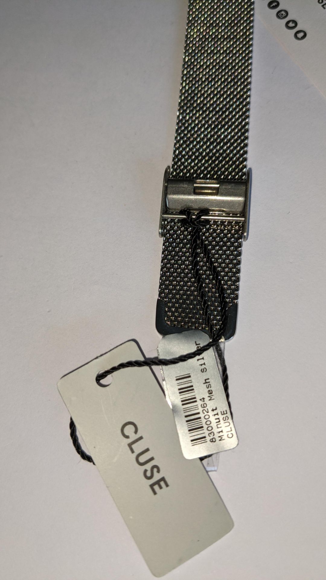 Cluse wristwatch on metal bracelet strap. 3 ATM water resistant.RRP £79. Includes Cluse presentation - Image 8 of 11