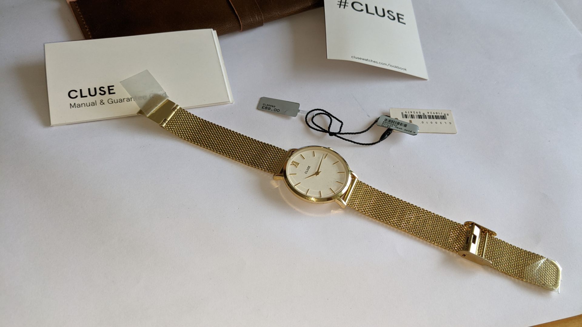 Cluse watch on metal bracelet strap. 3 ATM water resistant. RRP £89. Includes Cluse presentation pou - Image 3 of 13