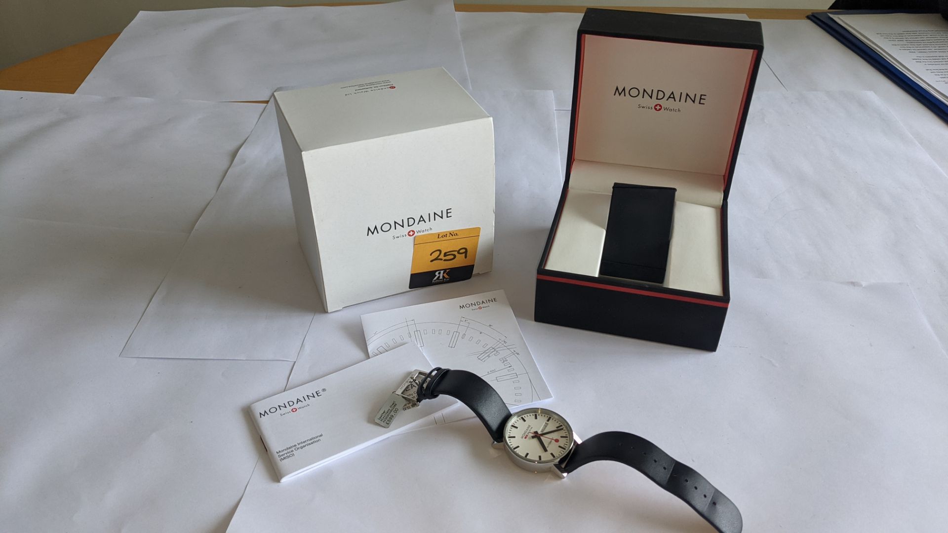 Mondaine Evo Auto Date watch. Product code A1323034811SBB. RRP £599. Water resistant, stainless stee - Image 2 of 18