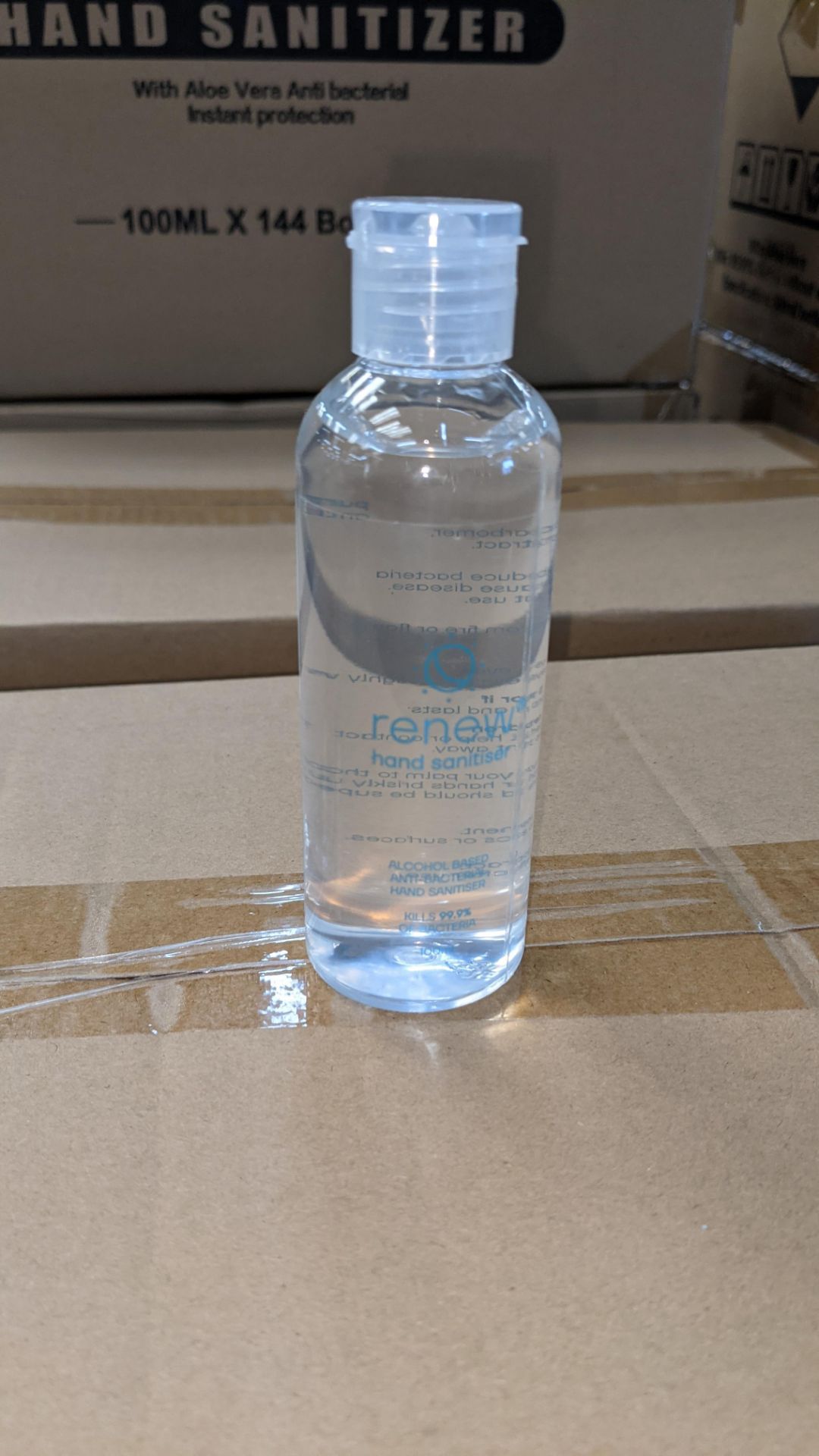 1,440 off 100ml bottles of Renew Hand Sanitiser waterless gel. Alcohol based (75% ethanol), Aloe ext - Image 8 of 12