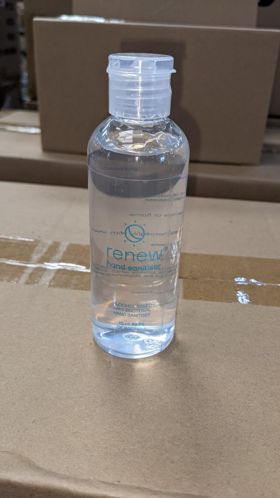 1,440 off 100ml bottles of Renew Hand Sanitiser waterless gel. Alcohol based (75% ethanol), Aloe ext - Image 11 of 15