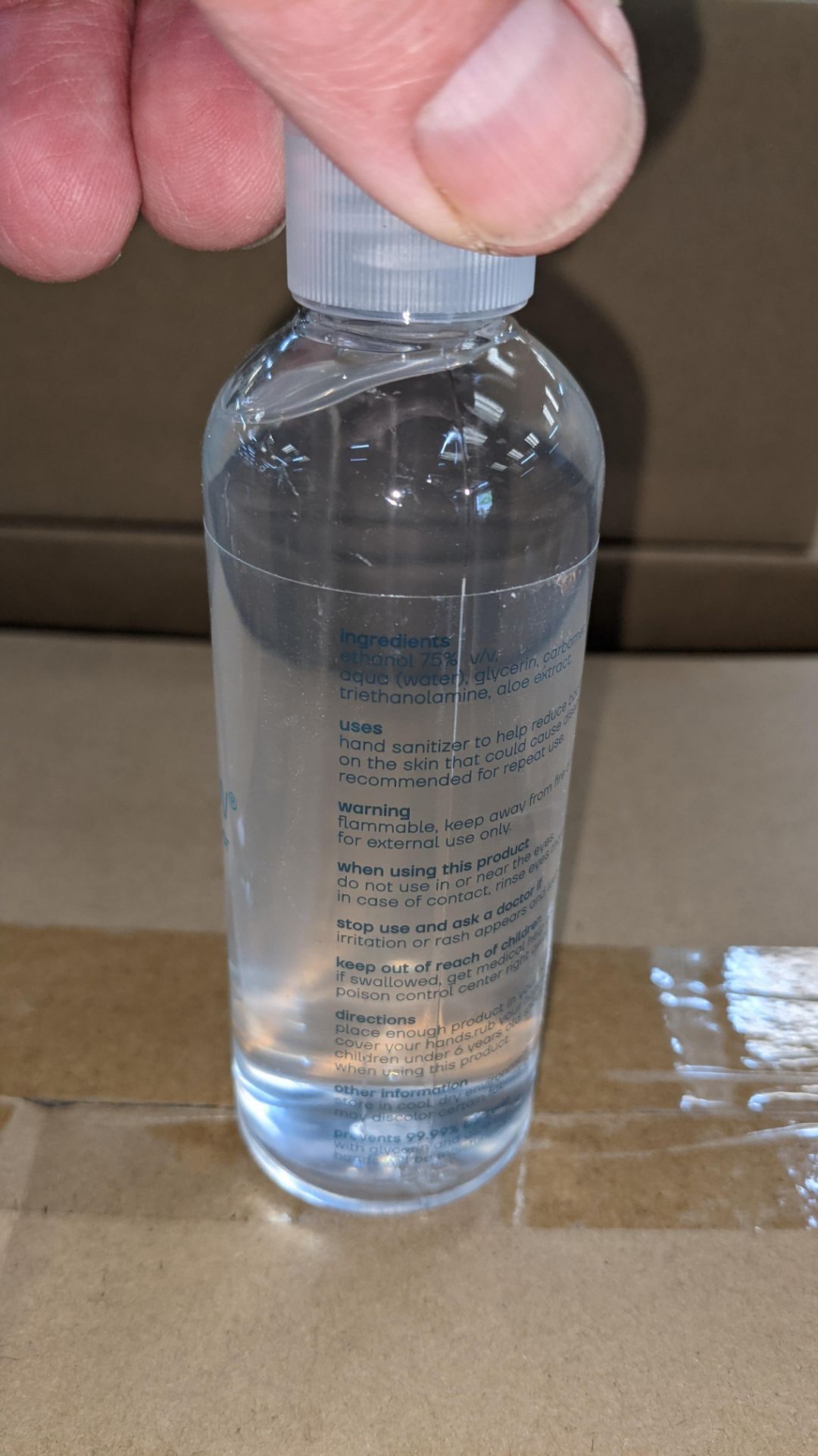 1,440 off 100ml bottles of Renew Hand Sanitiser waterless gel. Alcohol based (75% ethanol), Aloe ext - Image 11 of 14