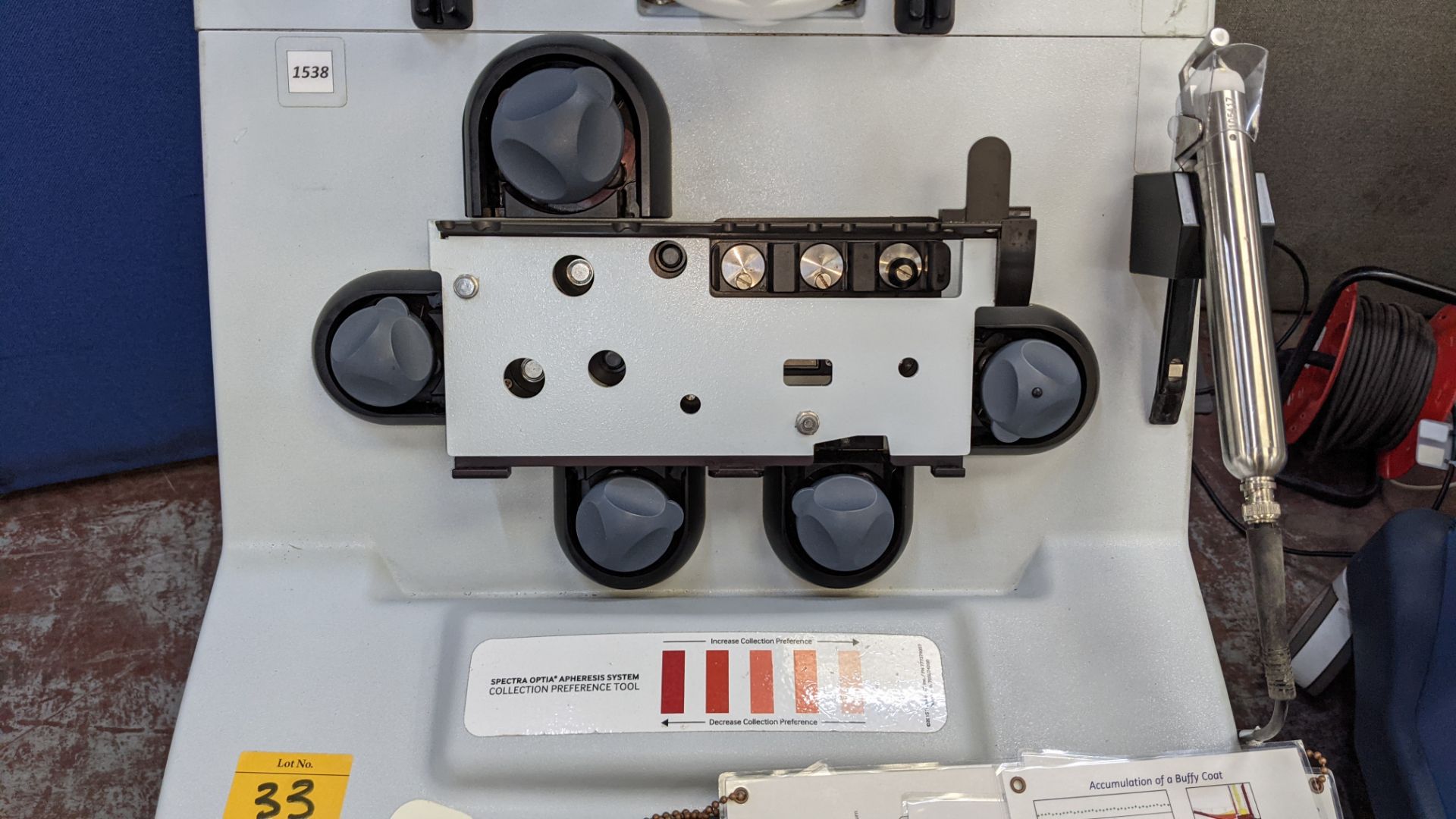 2013 Terumo BCT Spectra Optia Apheresis Cell Processing and Collection System. - Image 12 of 34