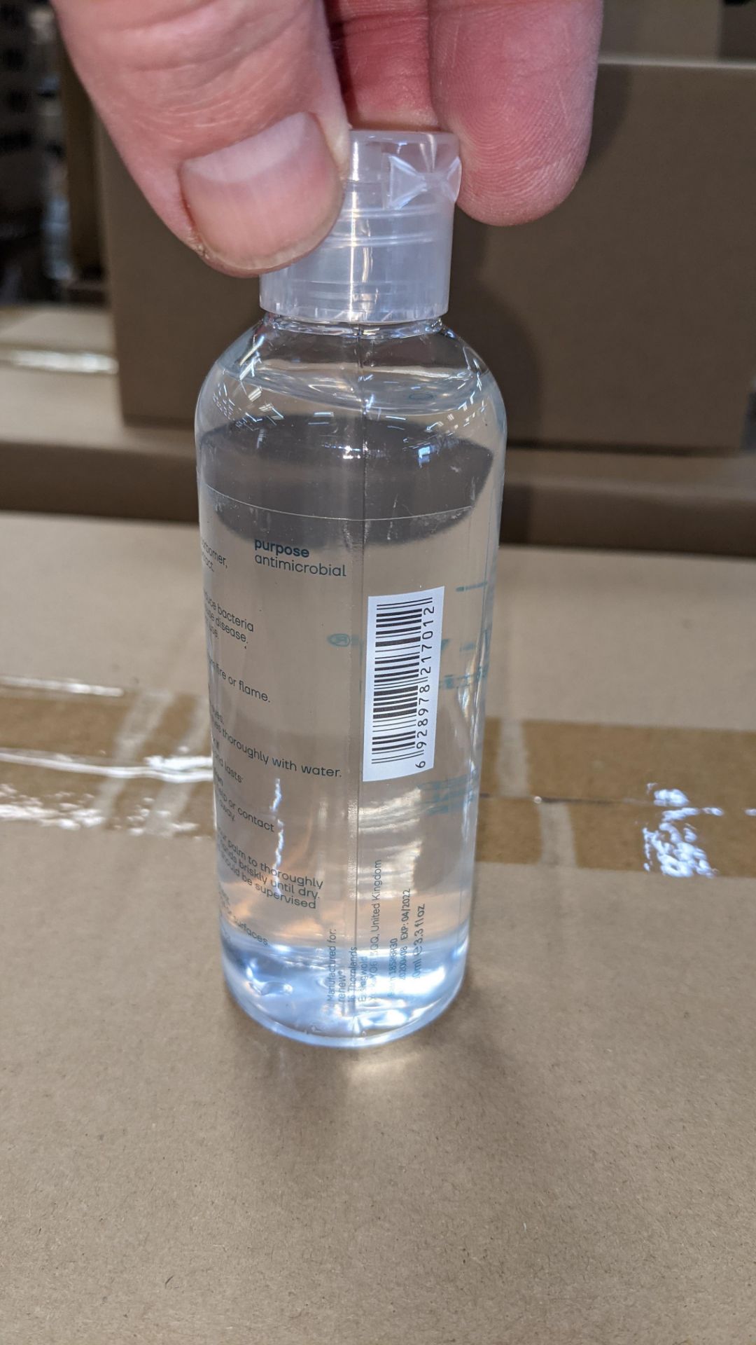 1,440 off 100ml bottles of Renew Hand Sanitiser waterless gel. Alcohol based (75% ethanol), Aloe ext - Image 14 of 15