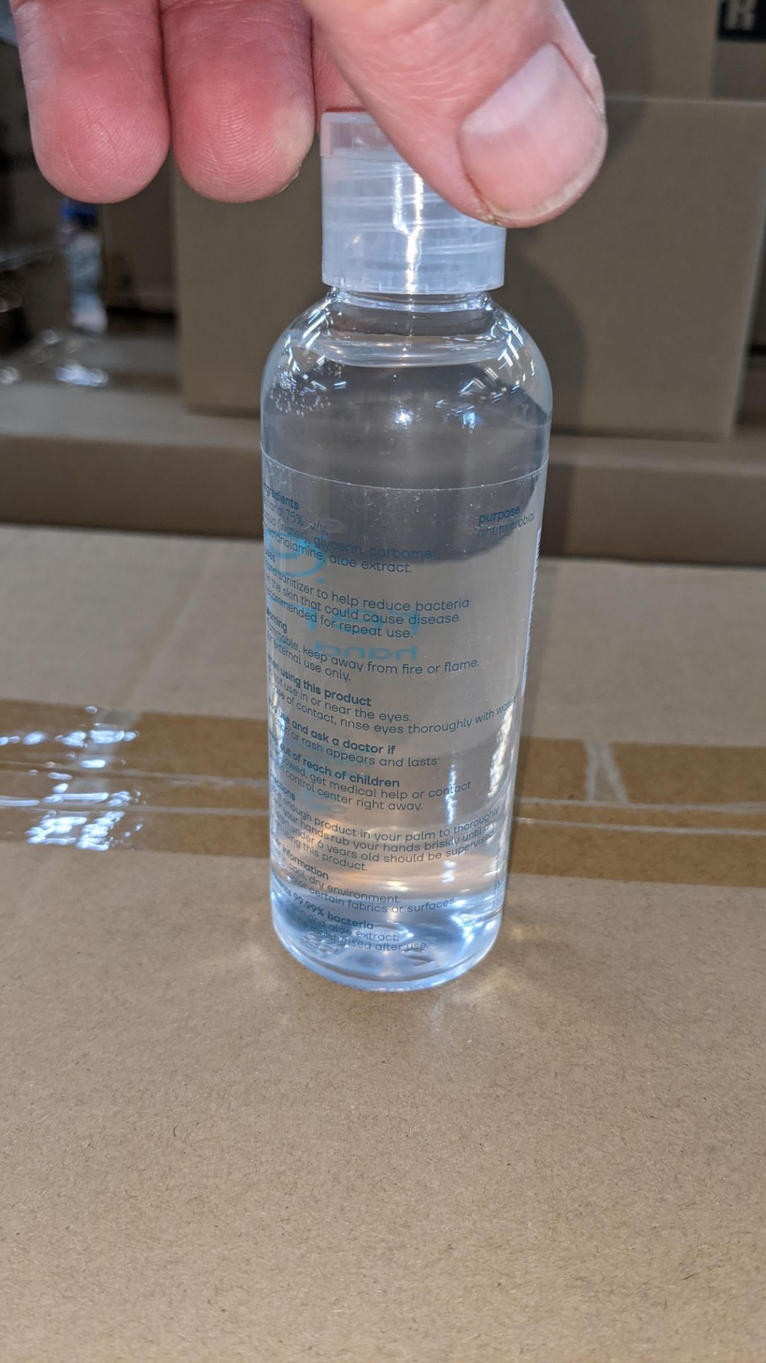 1,440 off 100ml bottles of Renew Hand Sanitiser waterless gel. Alcohol based (75% ethanol), Aloe ext - Image 11 of 13