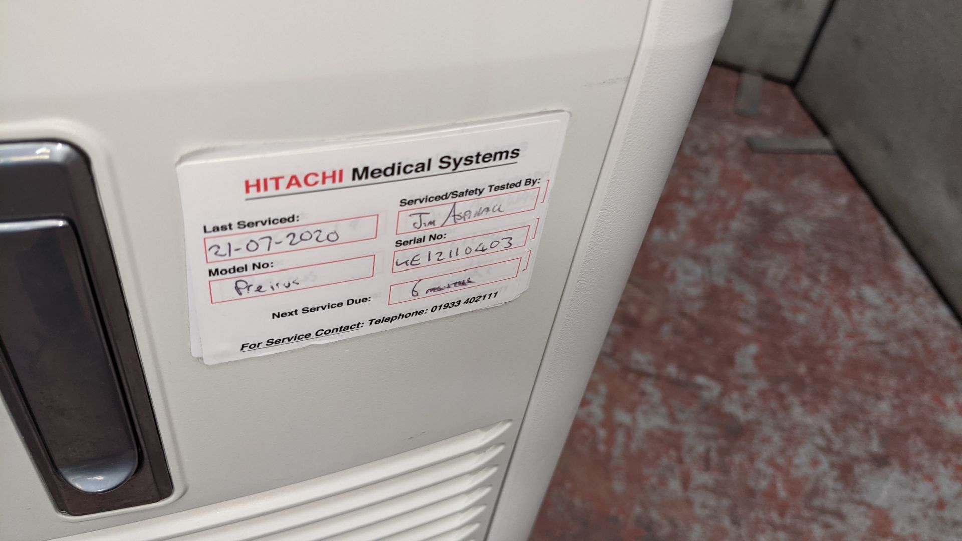 2014 Hitachi Hi Vision Preirus Digital Ultrasound Scanner. - Image 14 of 18