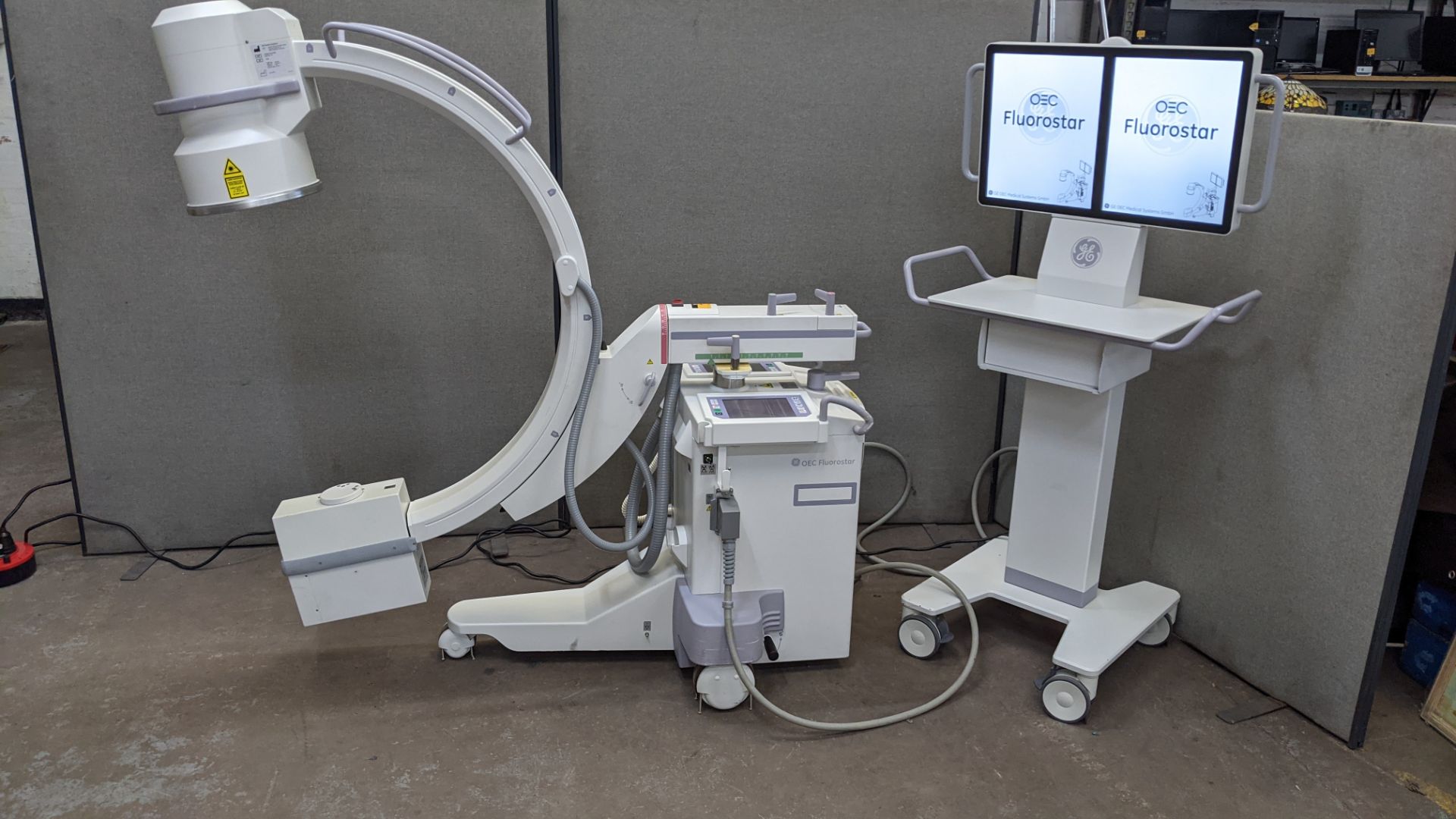 GE-OEC Fluorostar imaging system, purchased new in August 2017. EO4 Series.