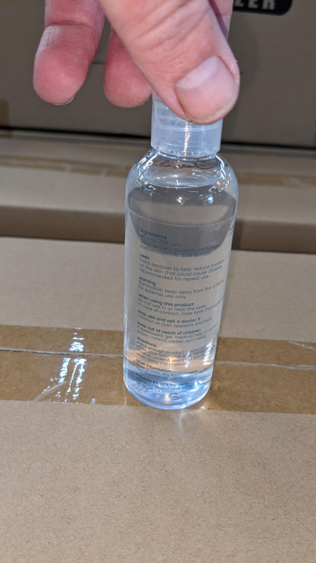 1,440 off 100ml bottles of Renew Hand Sanitiser waterless gel. Alcohol based (75% ethanol), Aloe ext - Image 9 of 12