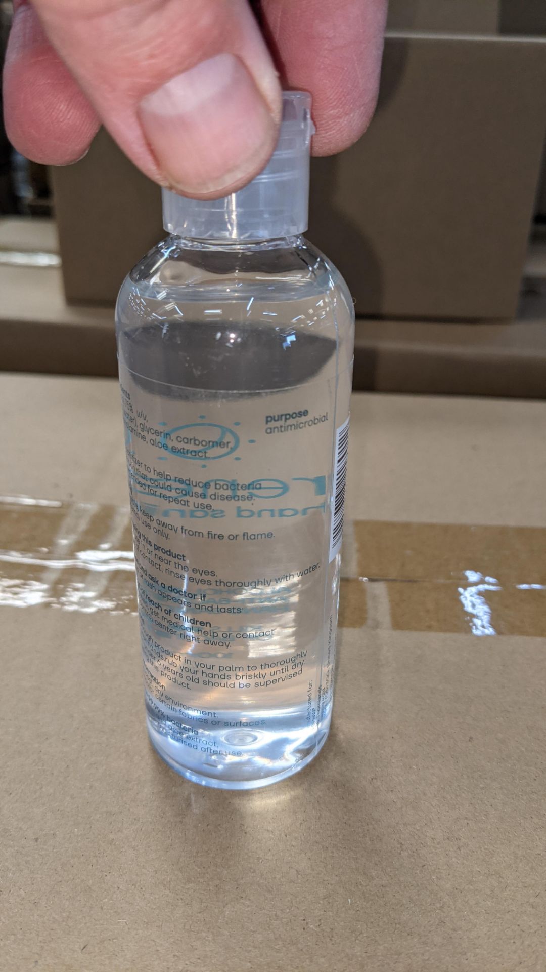 1,440 off 100ml bottles of Renew Hand Sanitiser waterless gel. Alcohol based (75% ethanol), Aloe ext - Image 13 of 15