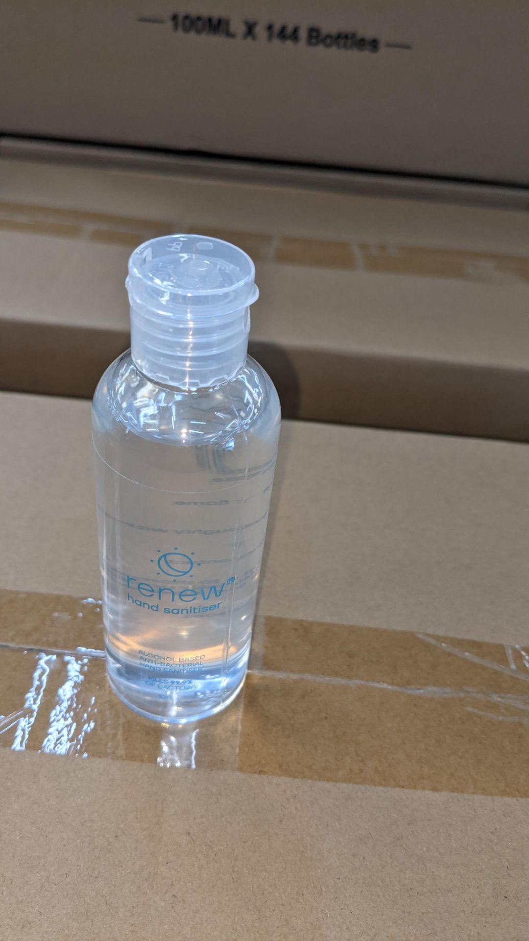 1,440 off 100ml bottles of Renew Hand Sanitiser waterless gel. Alcohol based (75% ethanol), Aloe ext - Image 7 of 12