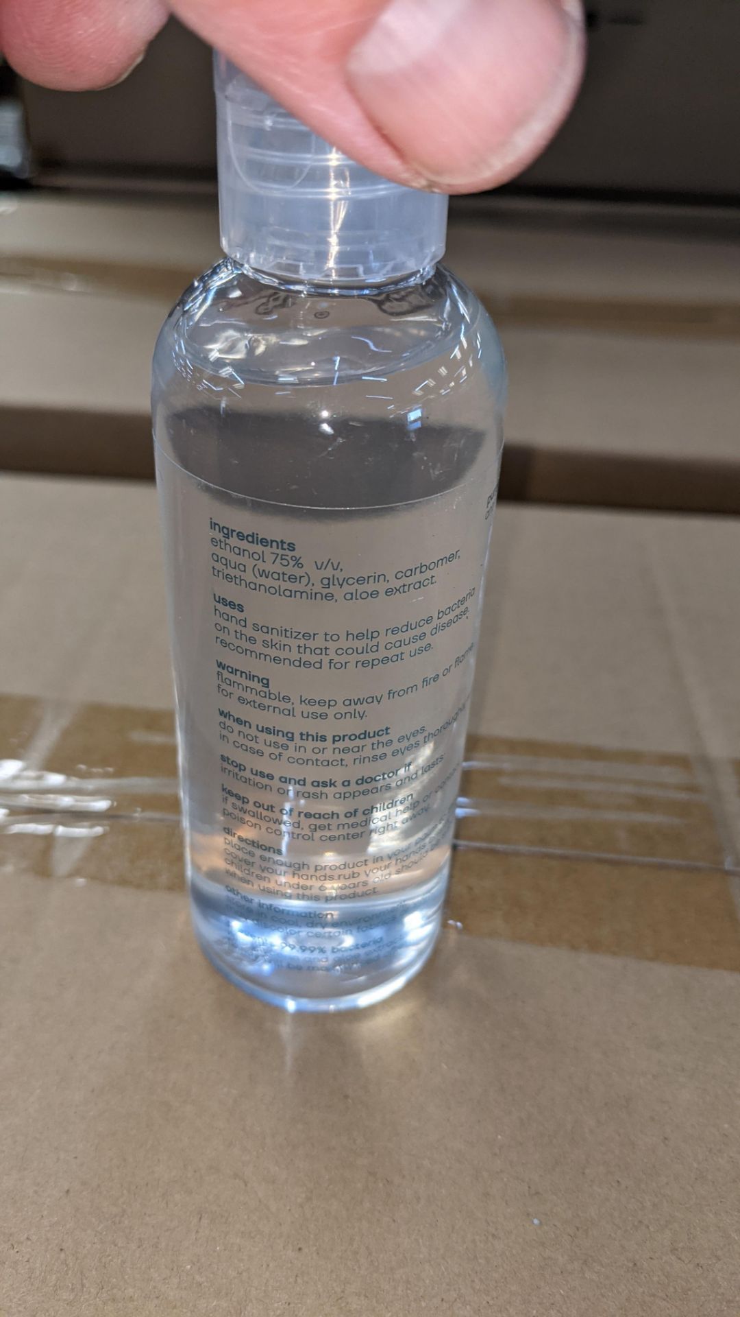 1,440 off 100ml bottles of Renew Hand Sanitiser waterless gel. Alcohol based (75% ethanol), Aloe ext - Image 10 of 12