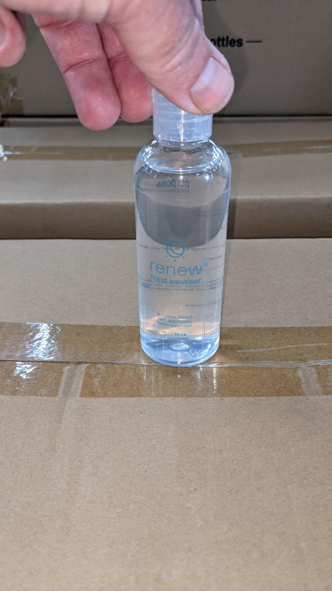1,440 off 100ml bottles of Renew Hand Sanitiser waterless gel. Alcohol based (75% ethanol), Aloe ext - Image 14 of 14