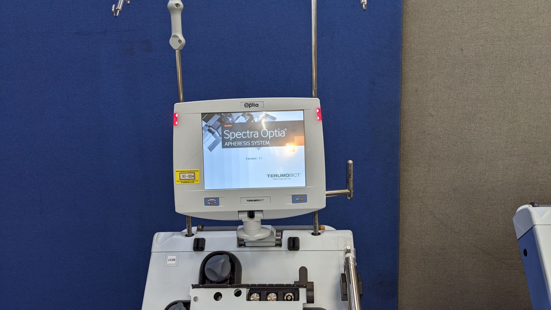 2013 Terumo BCT Spectra Optia Apheresis Cell Processing and Collection System. - Image 3 of 34