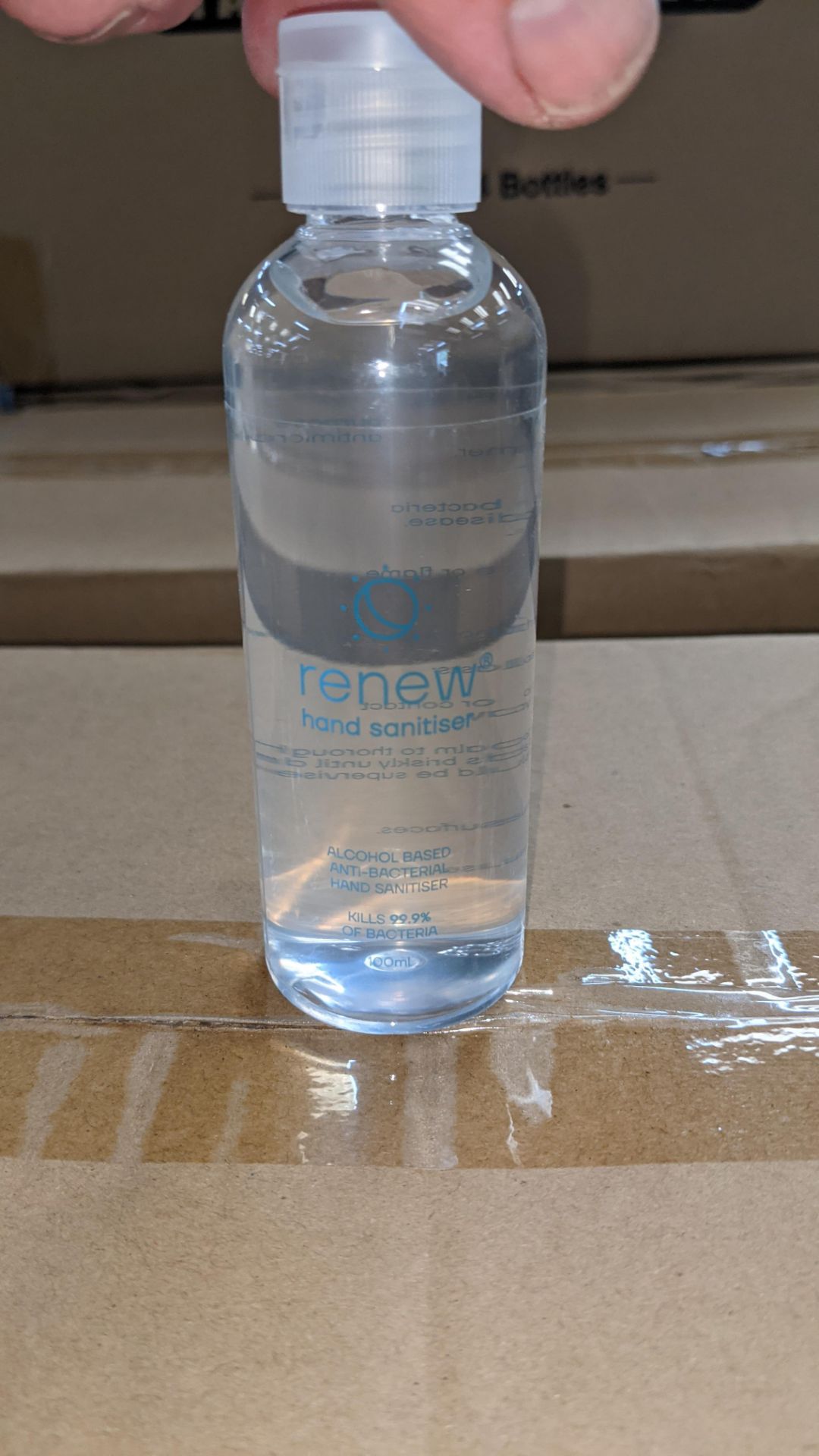 1,440 off 100ml bottles of Renew Hand Sanitiser waterless gel. Alcohol based (75% ethanol), Aloe ext - Image 10 of 14