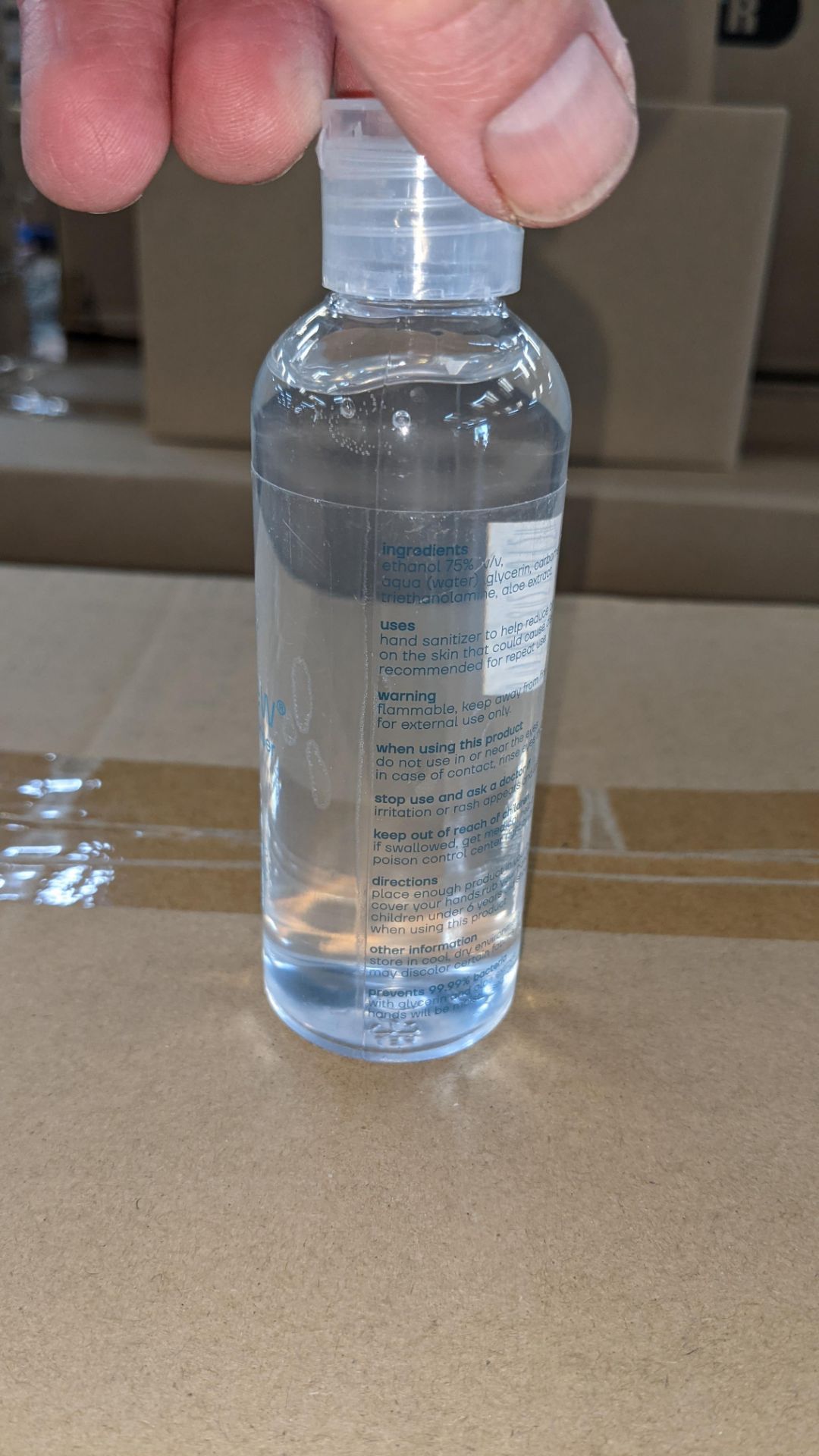 1,440 off 100ml bottles of Renew Hand Sanitiser waterless gel. Alcohol based (75% ethanol), Aloe ext - Image 10 of 13