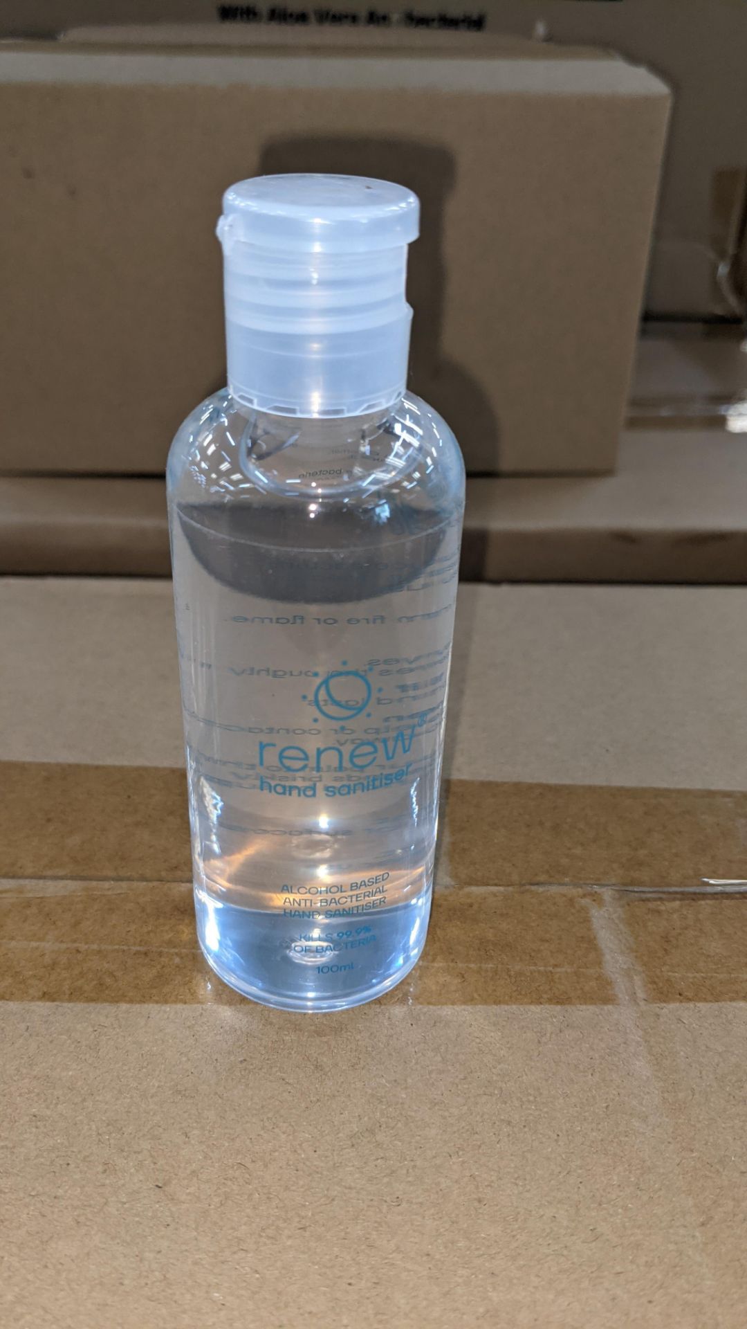 1,440 off 100ml bottles of Renew Hand Sanitiser waterless gel. Alcohol based (75% ethanol), Aloe ext - Image 7 of 12