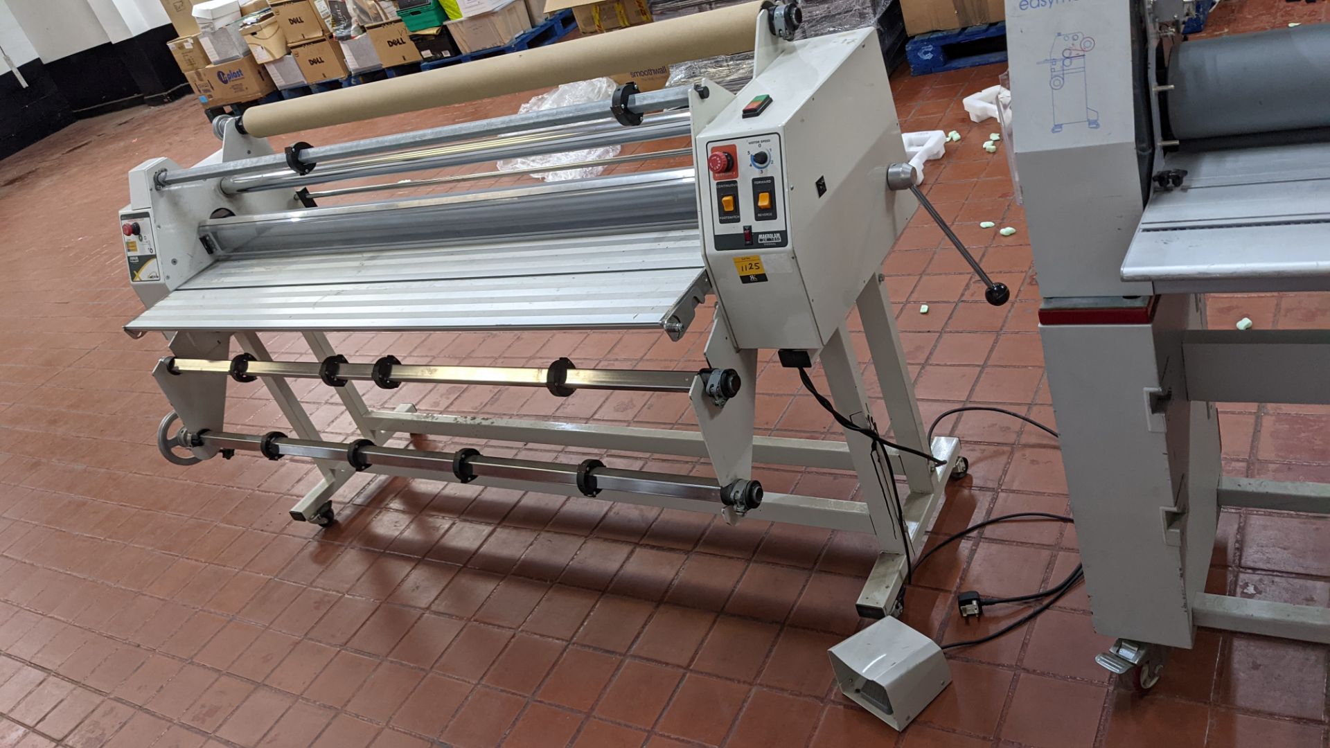 xativa Makrolam 2R 1650 thermal laminator with foot control - Image 2 of 12