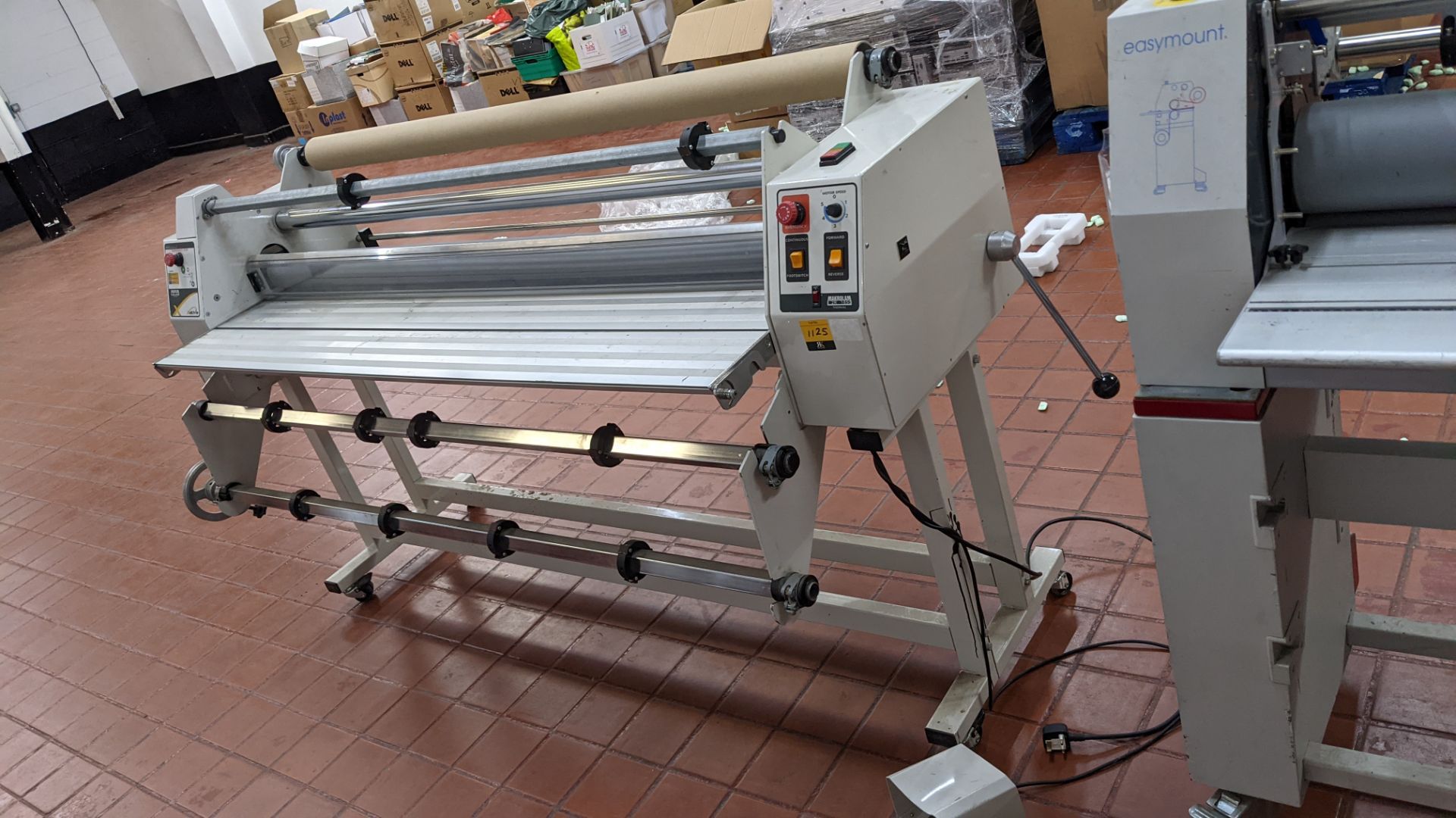 xativa Makrolam 2R 1650 thermal laminator with foot control