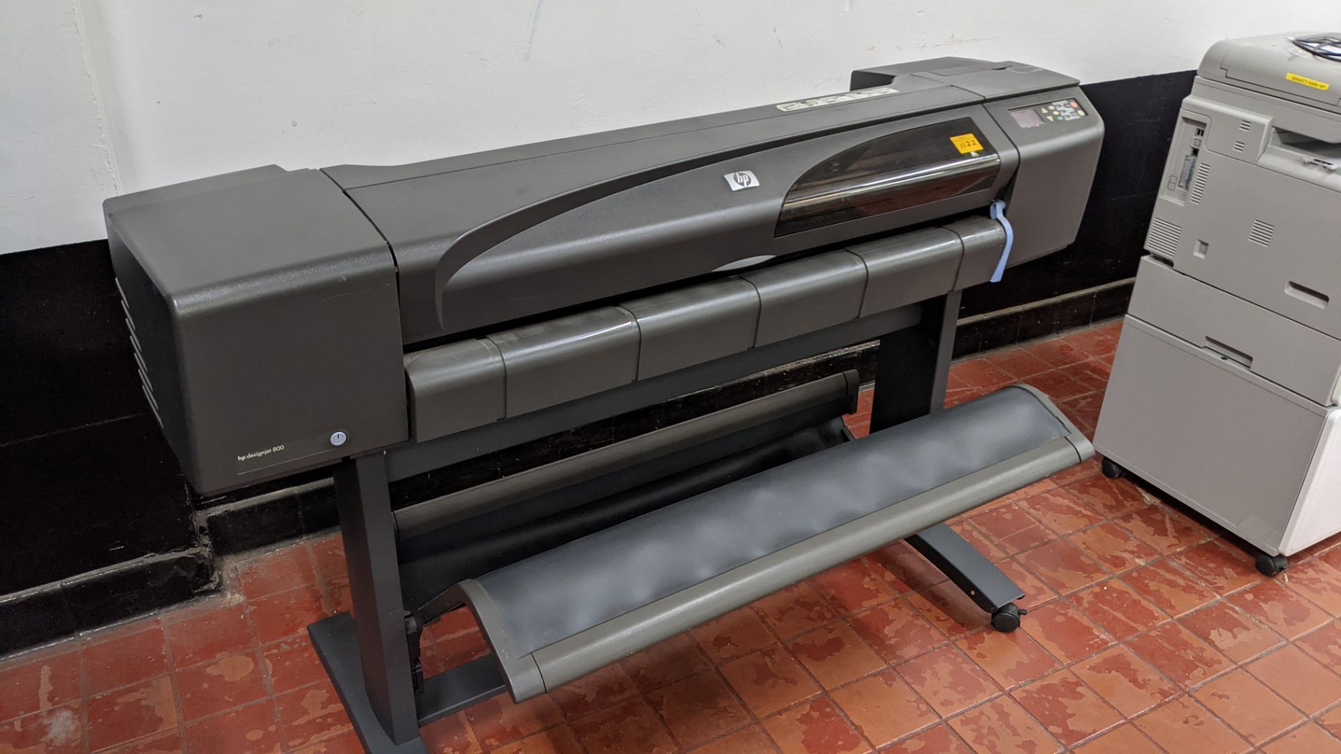 HP DesignJet 800 wide format printer, factory model C7780B - Image 5 of 10