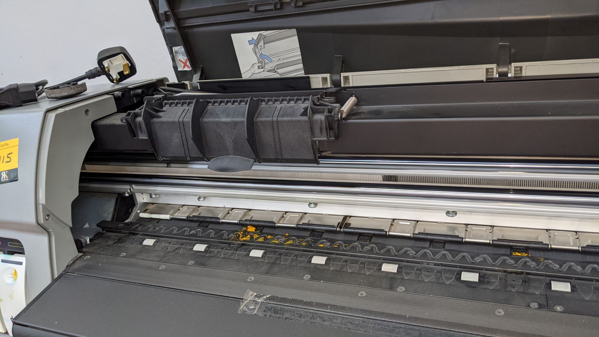 HP DesignJet 5500 wide format printer, - Image 12 of 13