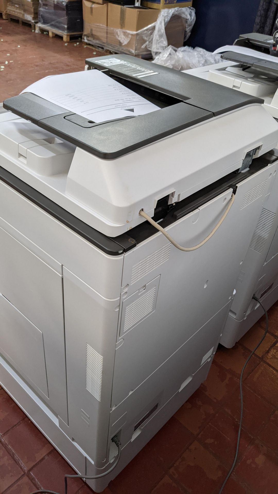 Ricoh MP C2004ex floorstanding colour laser multifunction printer/photocopier. - Image 19 of 20