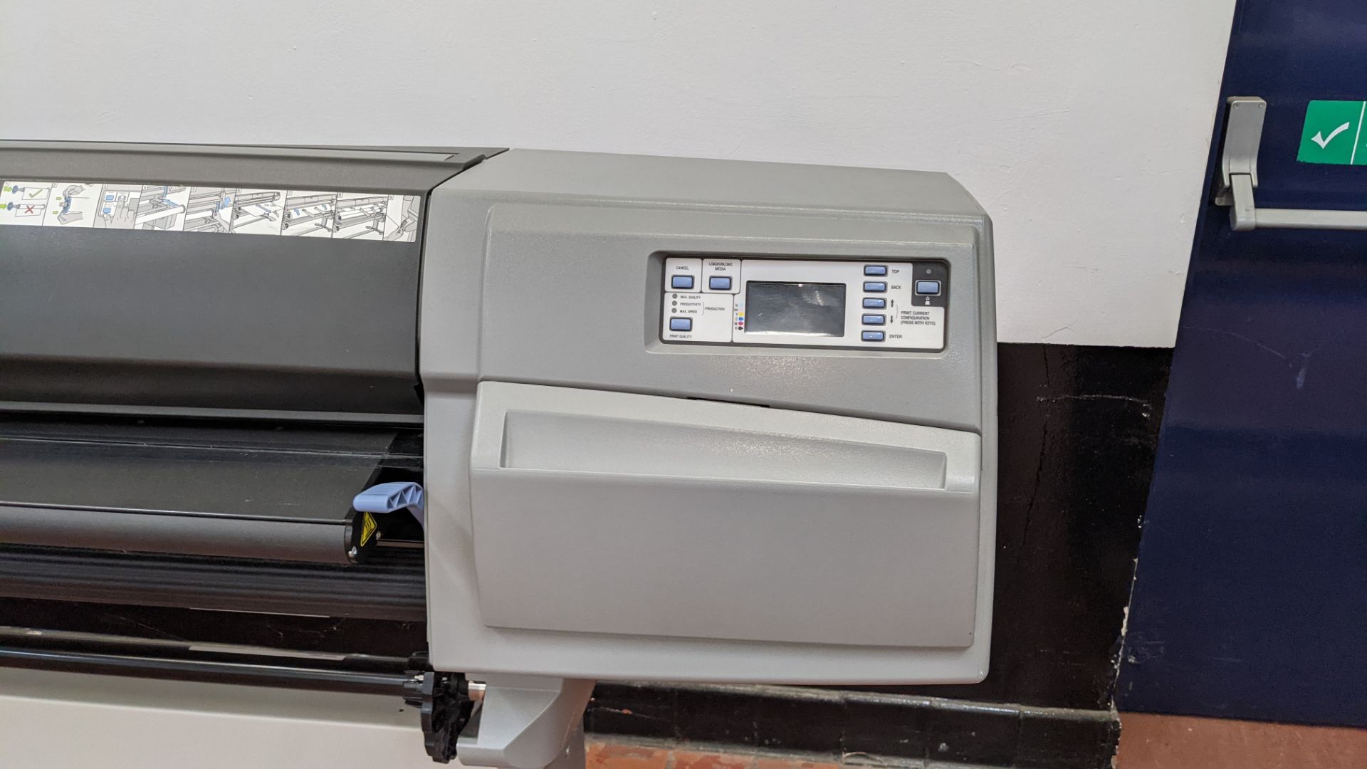 HP DesignJet 5500 wide format printer, - Image 7 of 13