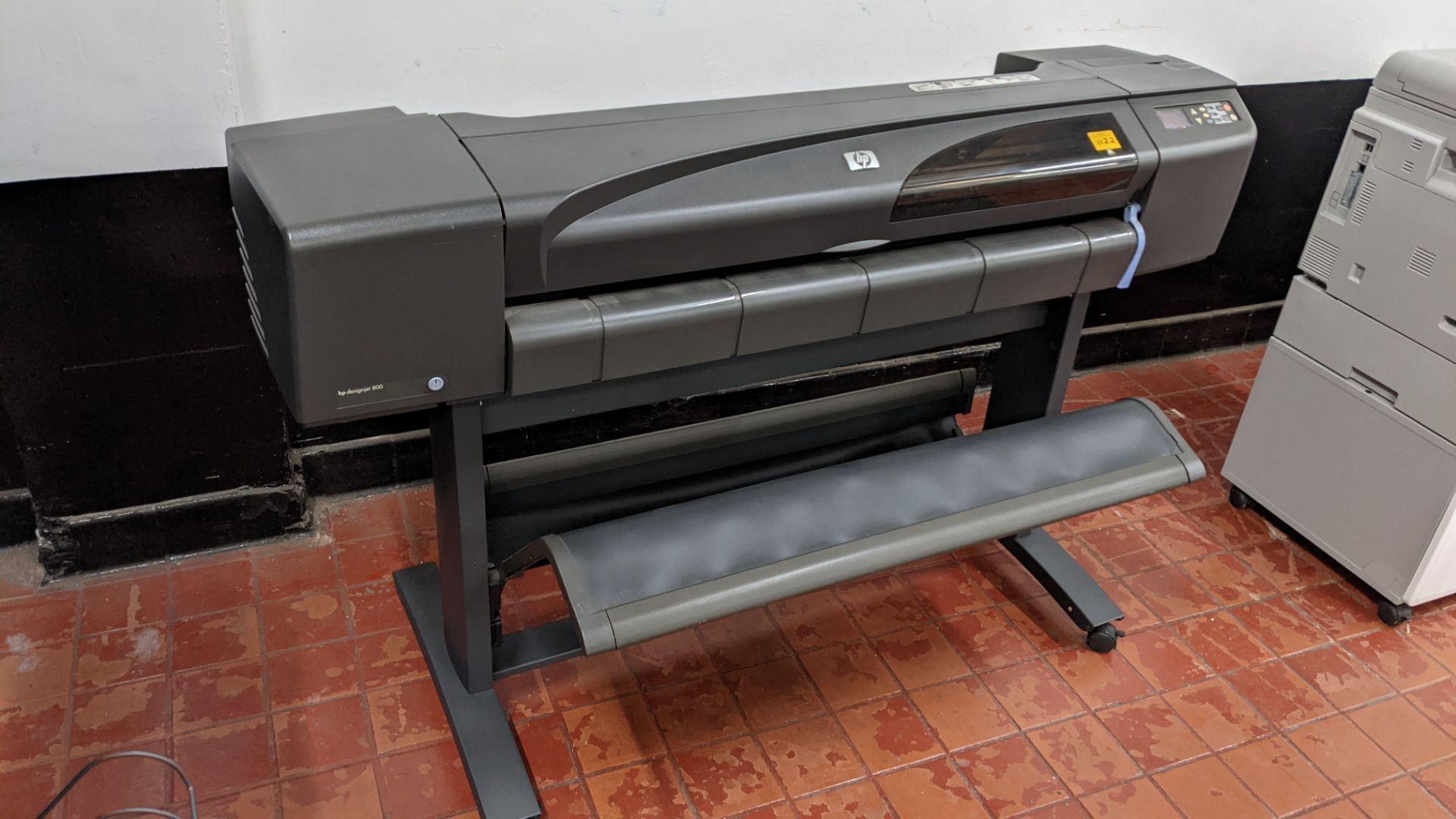 HP DesignJet 800 wide format printer, factory model C7780B - Image 6 of 10