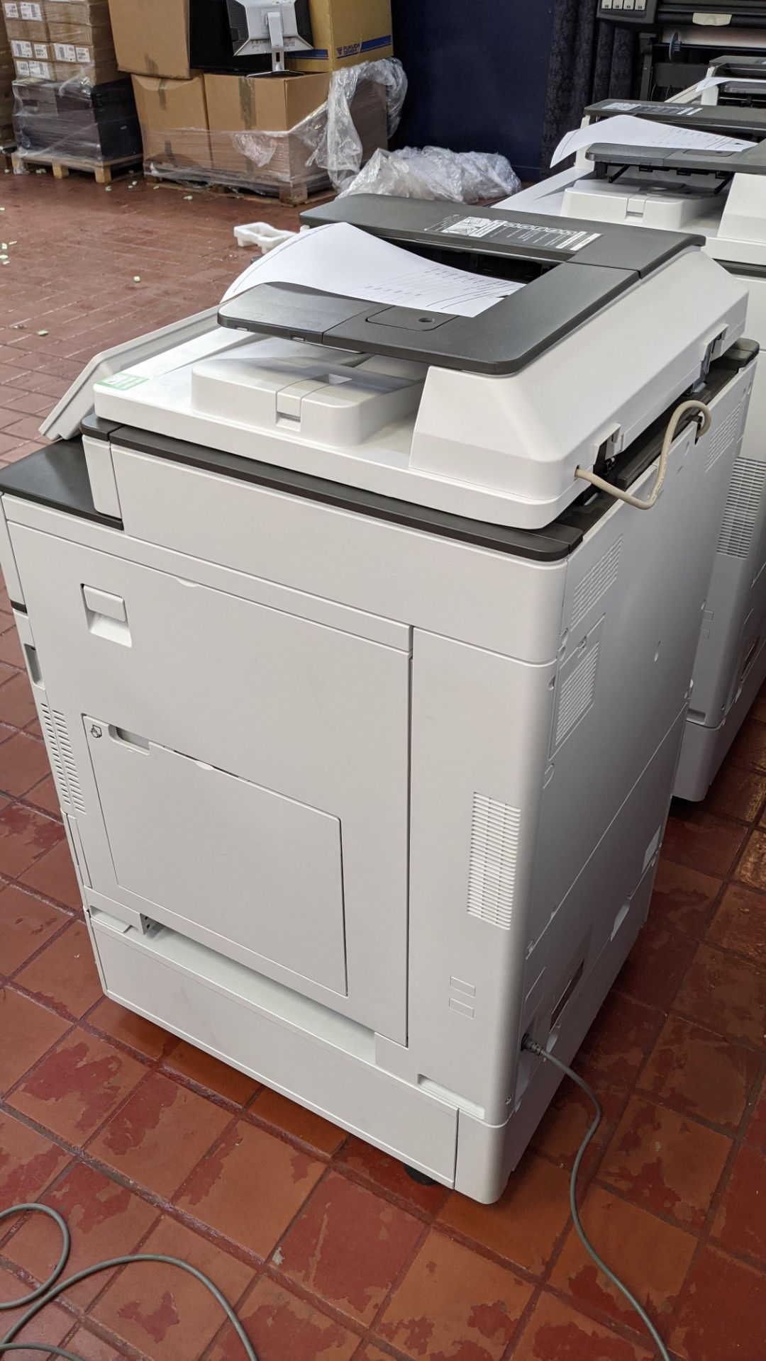 Ricoh MP C2004ex floorstanding colour laser multifunction printer/photocopier. - Image 19 of 23