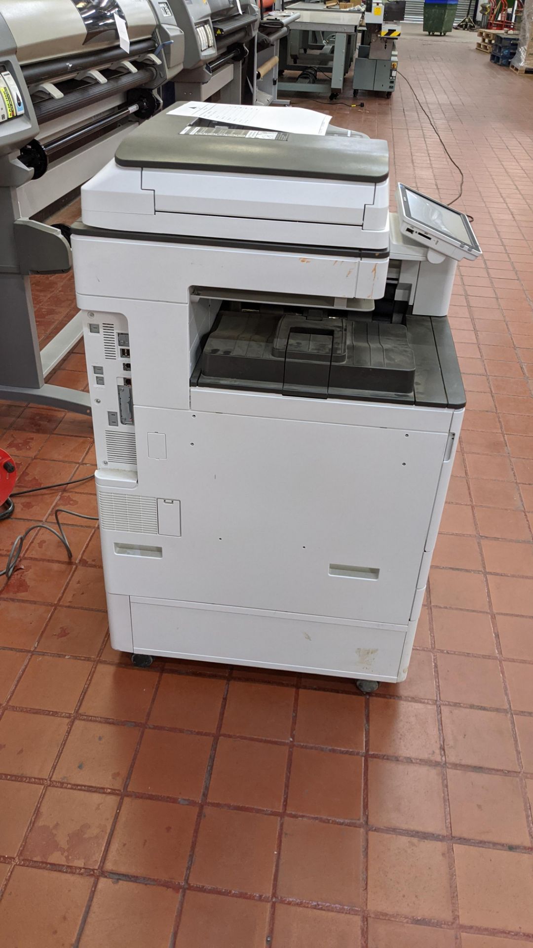 Ricoh MP C2004ex floorstanding colour laser multifunction printer/photocopier. - Image 7 of 26