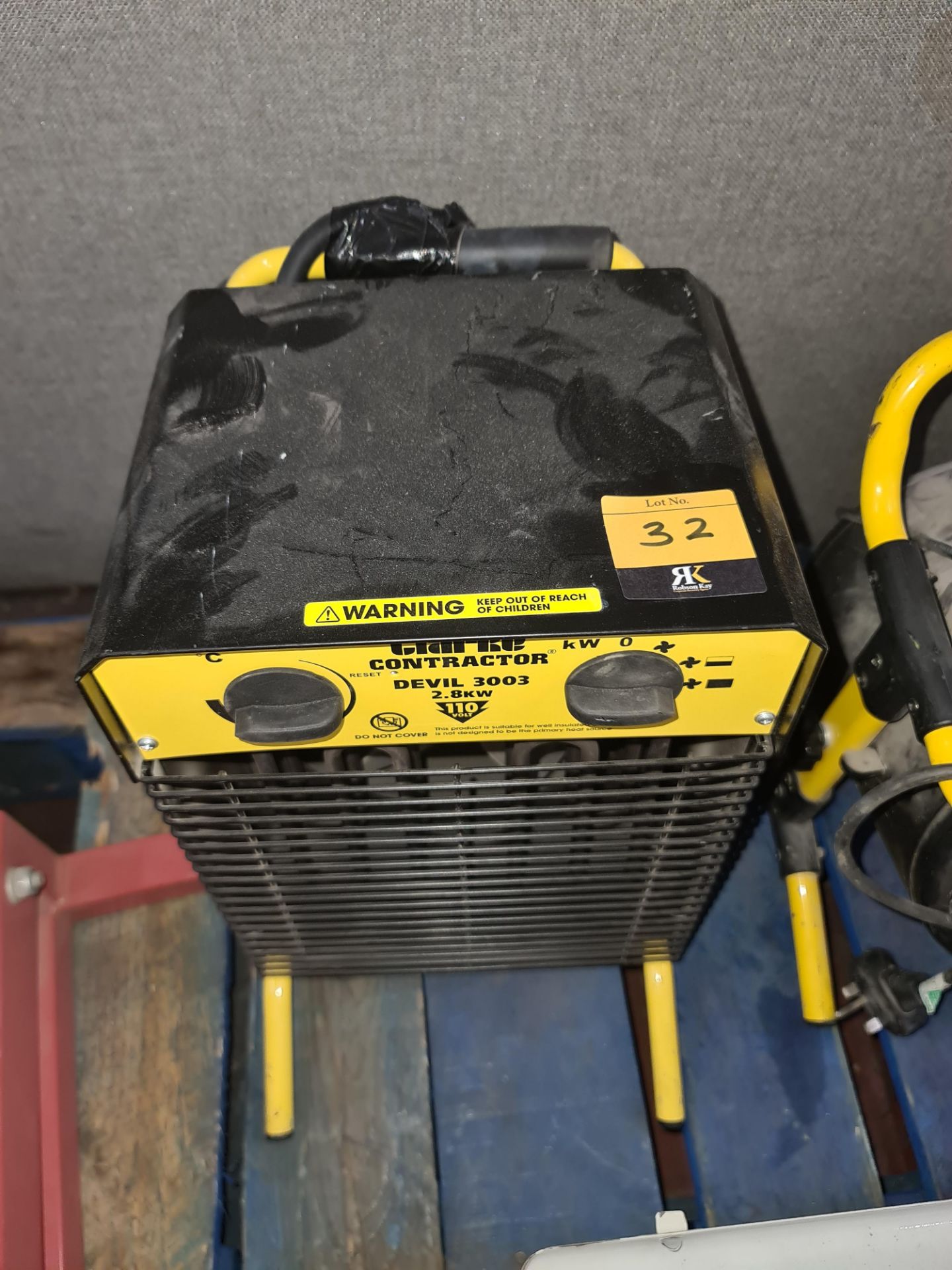 Clarke Contractor Devil 3003 2.8kW, 110v heater