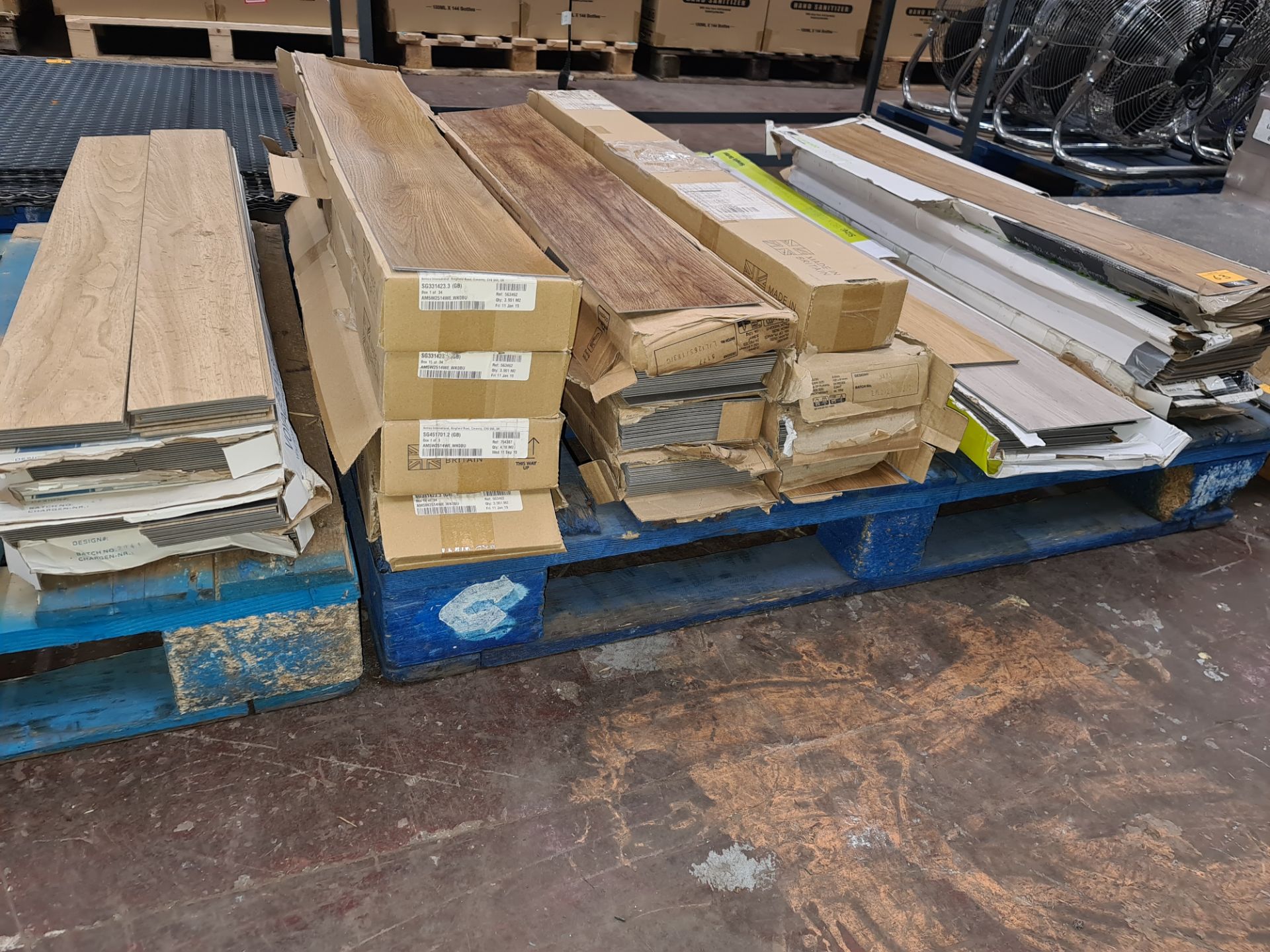 Approx. 6 stacks of assorted wooden flooring - Image 5 of 5