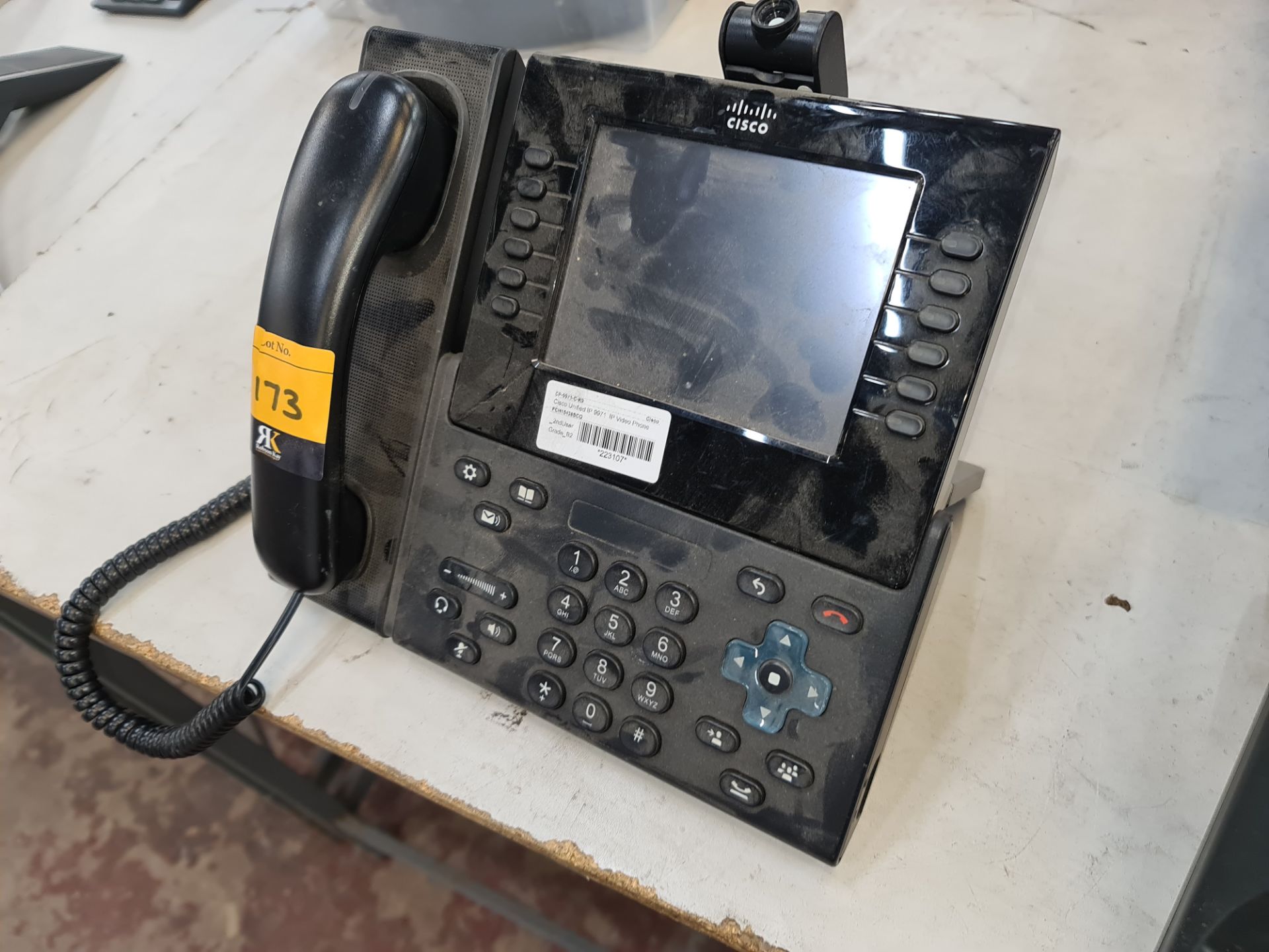 Cisco IP video phone model CP-9971 - Image 2 of 3