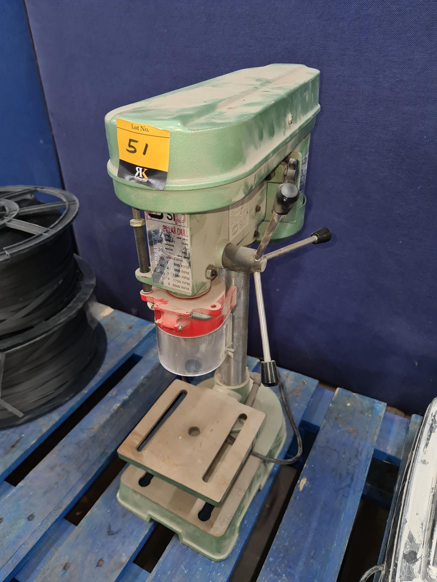 SIP benchtop pillar drill