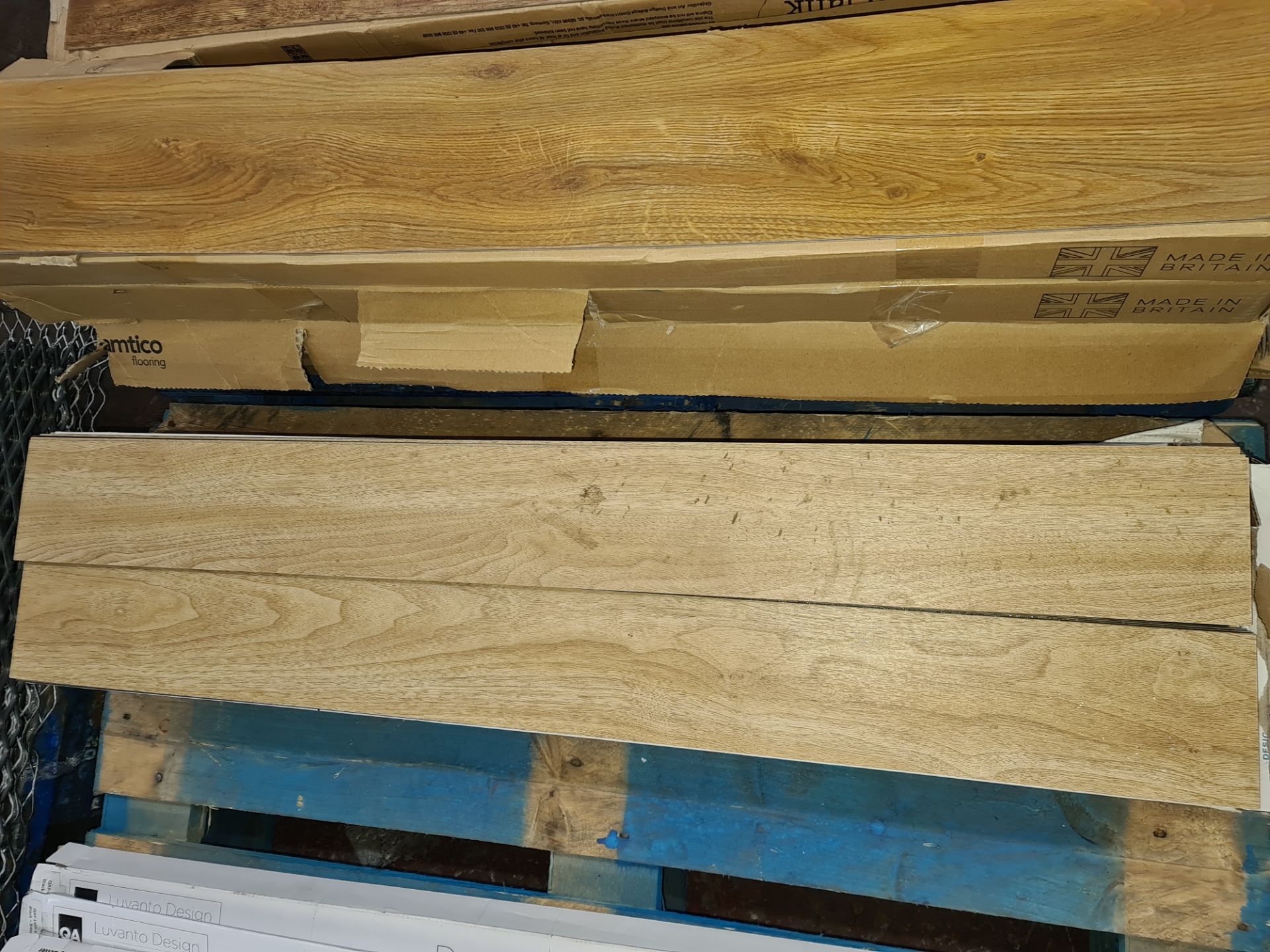 Approx. 6 stacks of assorted wooden flooring - Image 4 of 5