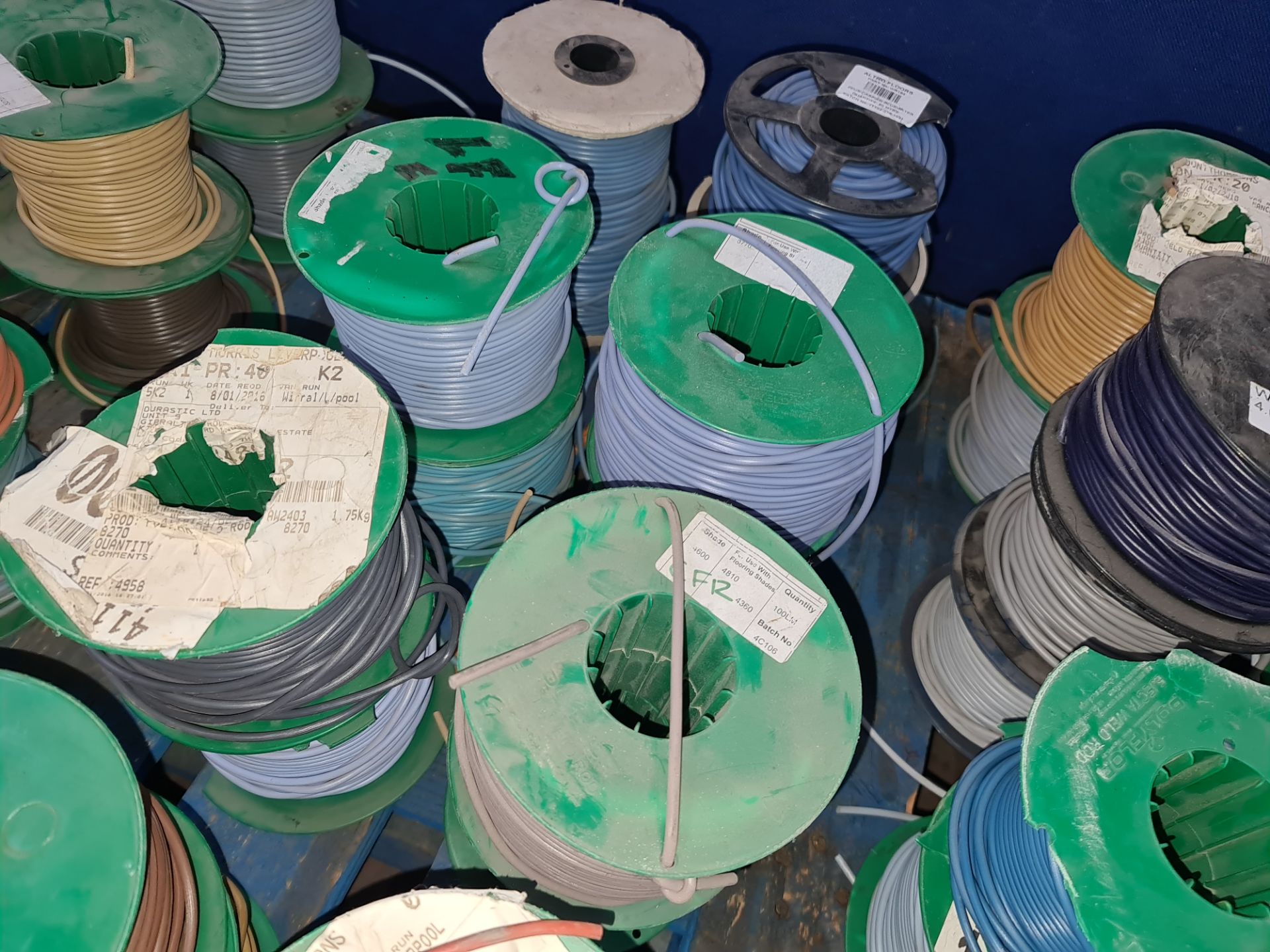 Approx. 40 assorted reels of Polyflor Ejecta weld rod & similar - Image 5 of 5