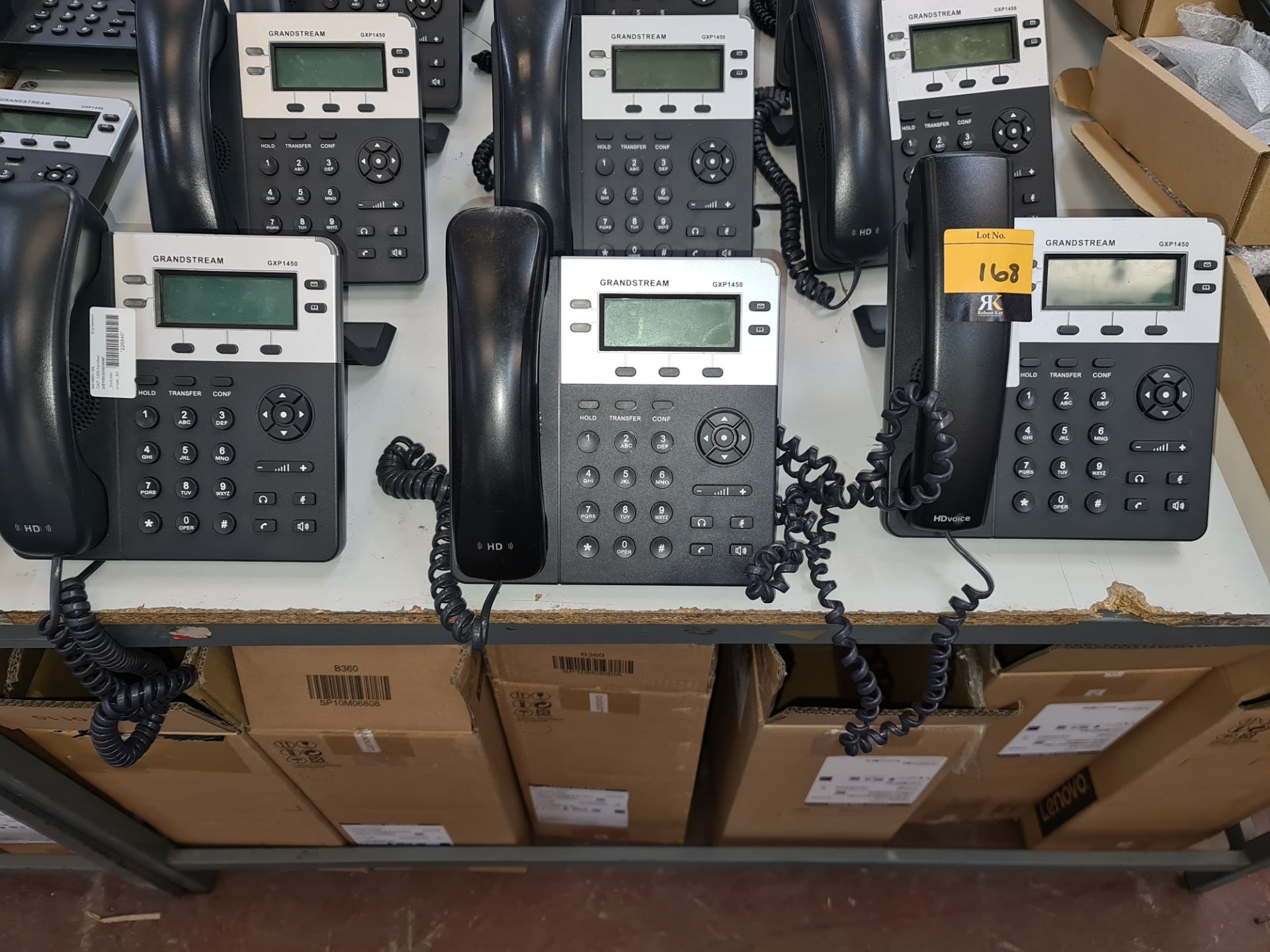 12 off Grandstream telephone handsets model GXP1450 - Image 2 of 5