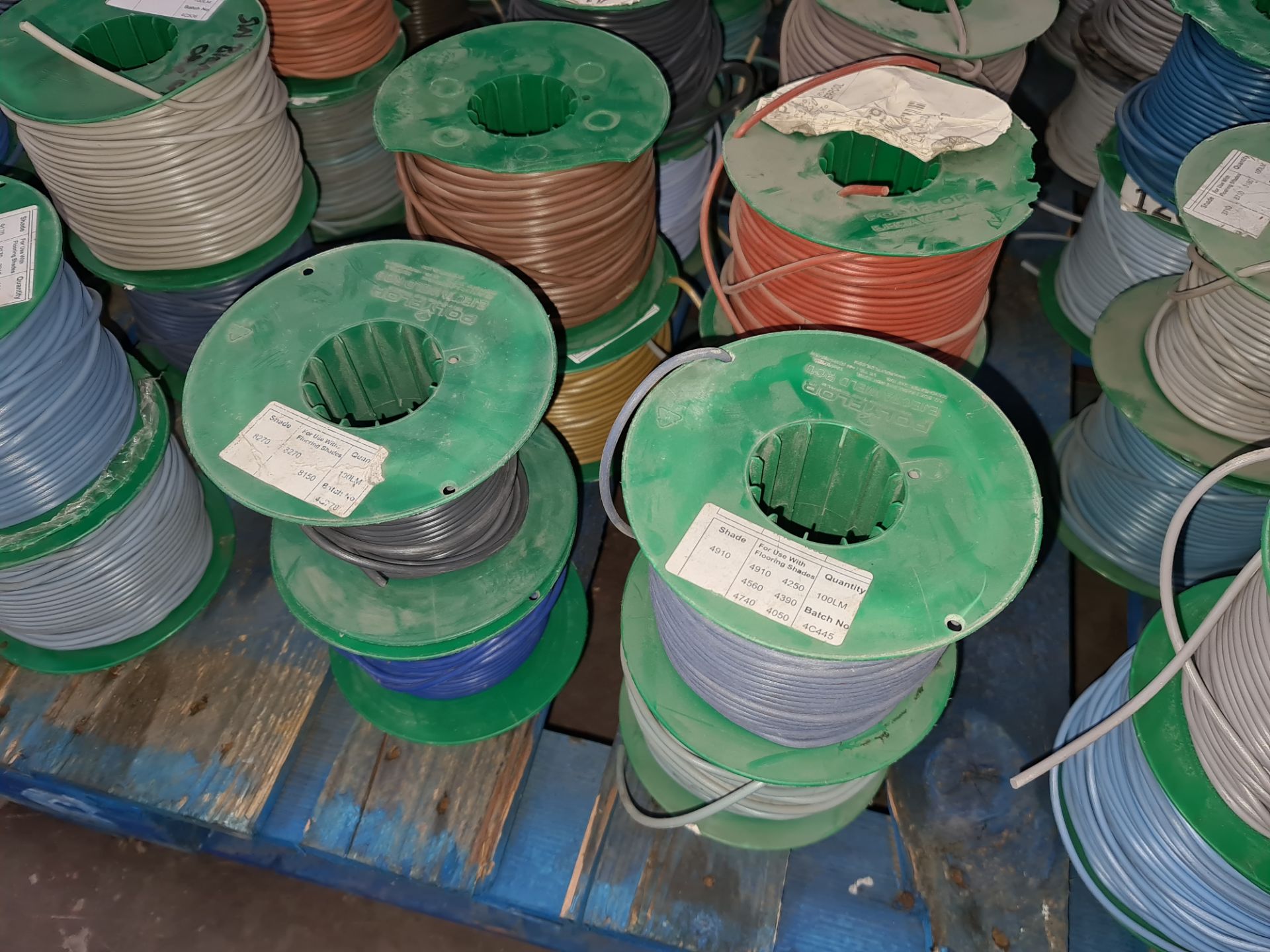 Approx. 40 assorted reels of Polyflor Ejecta weld rod & similar - Image 4 of 5