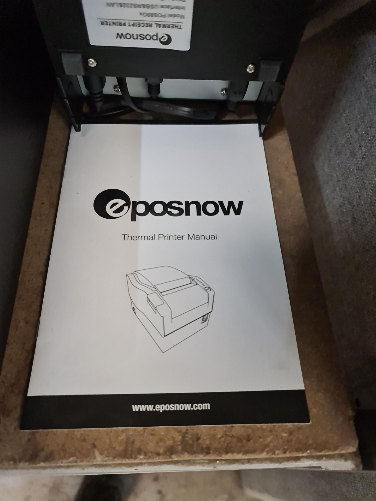 EPOSNOW touchscreen EPOS terminal plus cash drawer & EPOSNOW receipt printer. This lot is being sold - Image 7 of 12