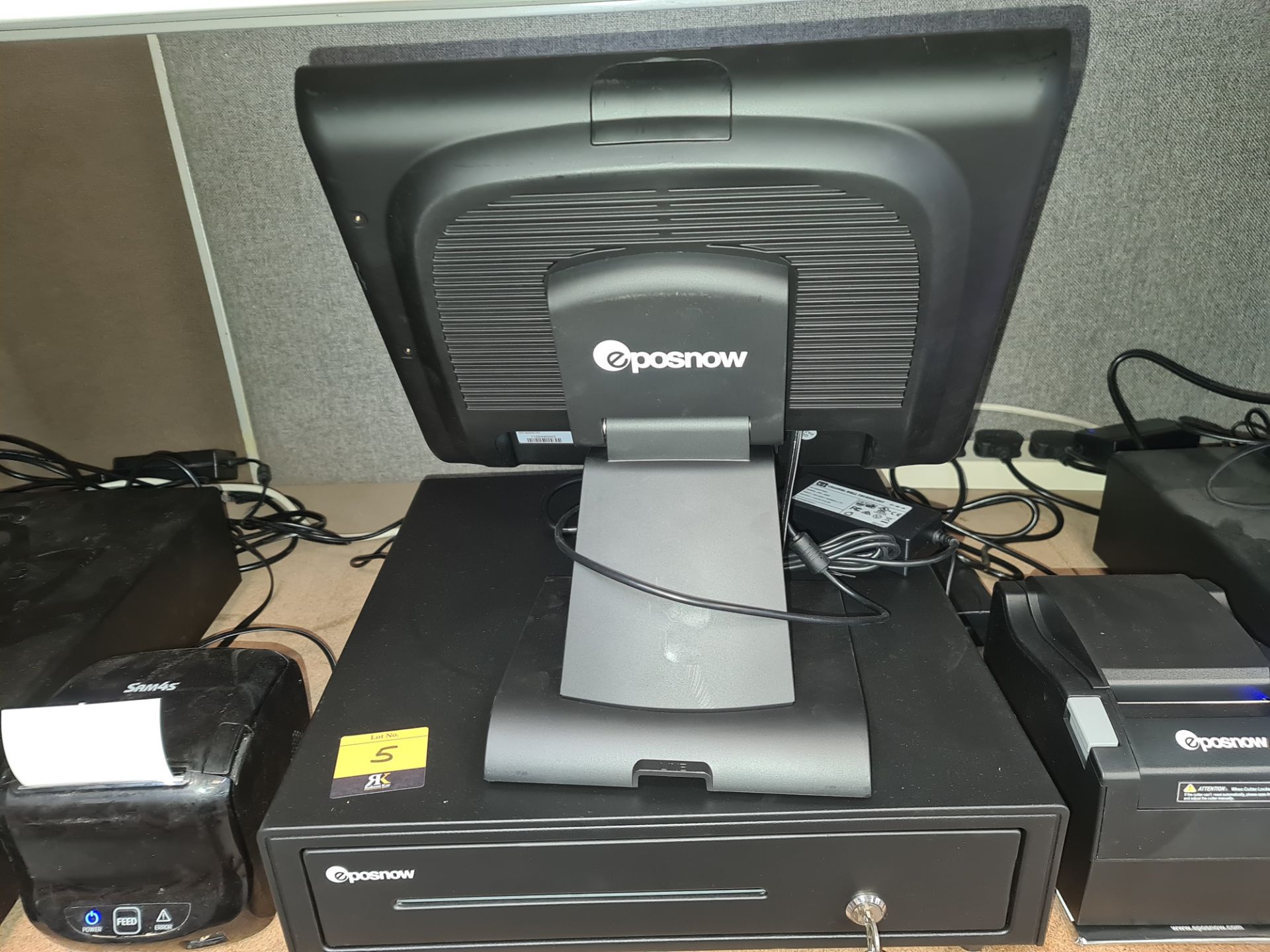 EPOSNOW touchscreen EPOS terminal plus cash drawer & EPOSNOW receipt printer. This lot is being sold - Image 6 of 12