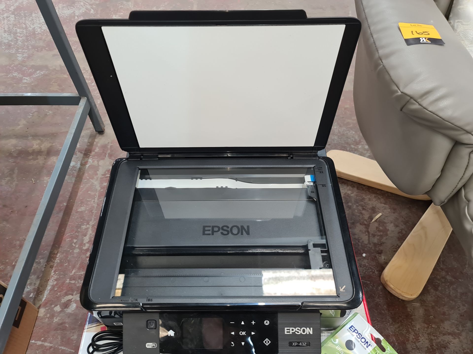 Epson multifunction printer model XP-432 plus spare cartridge for use with same NB. The box included - Image 6 of 6