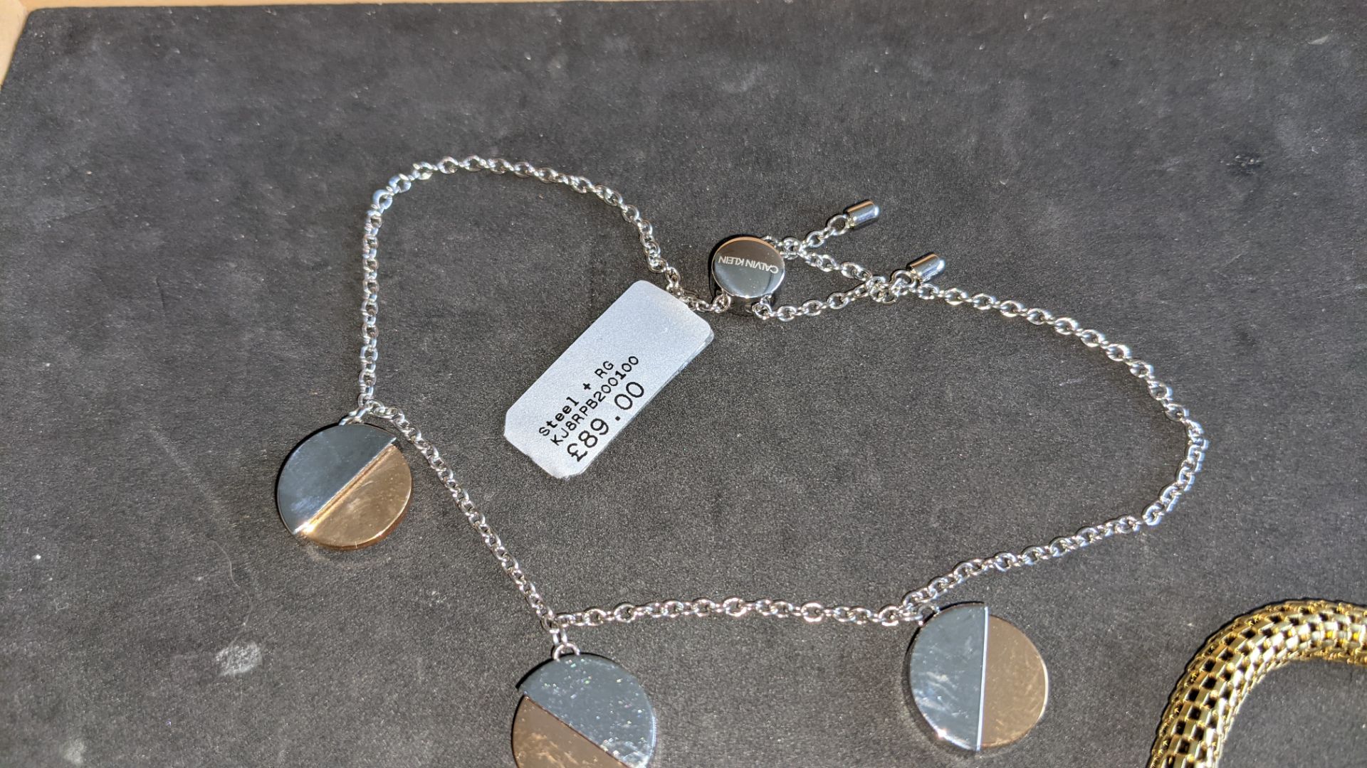 3 pieces of Calvin Klein jewellery comprising 2 off long necklaces each with an RRP of £115 plus two - Image 10 of 13