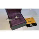 9ct white gold & diamond square cluster ring with 0.27ct of diamonds. RRP £735